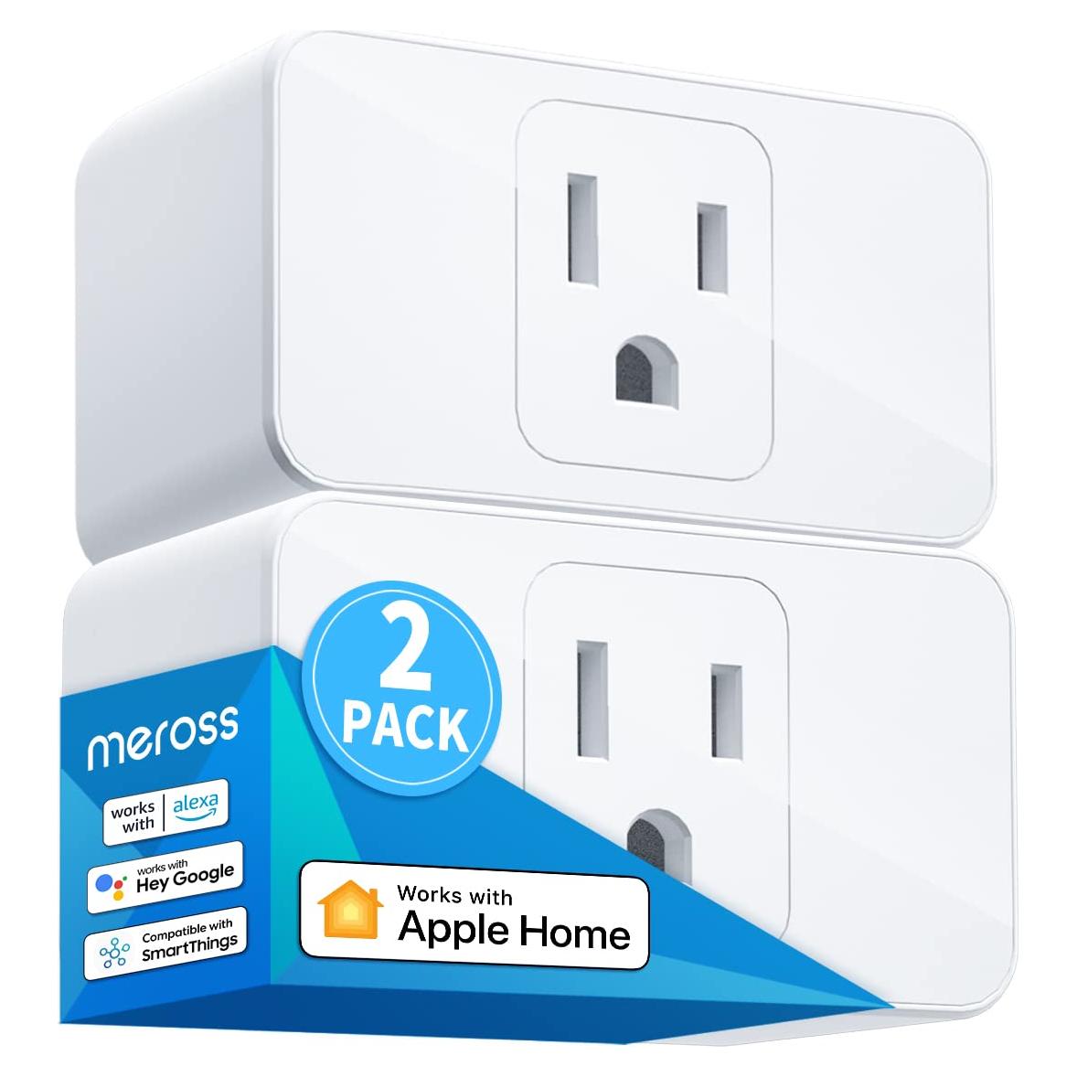 Enchufe Inteligente Meross Mini 15A Wi-Fi Control por Voz