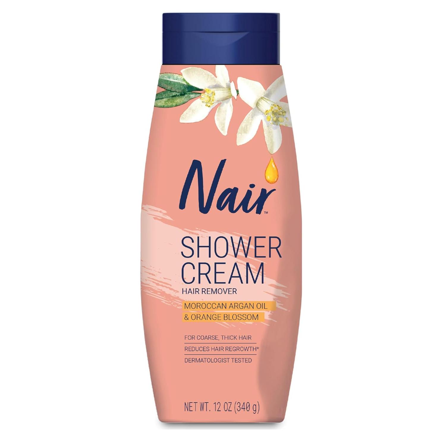 Crema de Ducha Nair 340g con Aceite de Argán y Flor de Naranjo