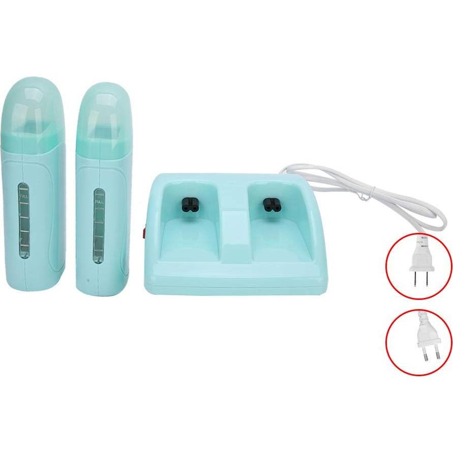 Kit de Eliminación de Vello HURRISE con Calentador de Cera Doble 100ml