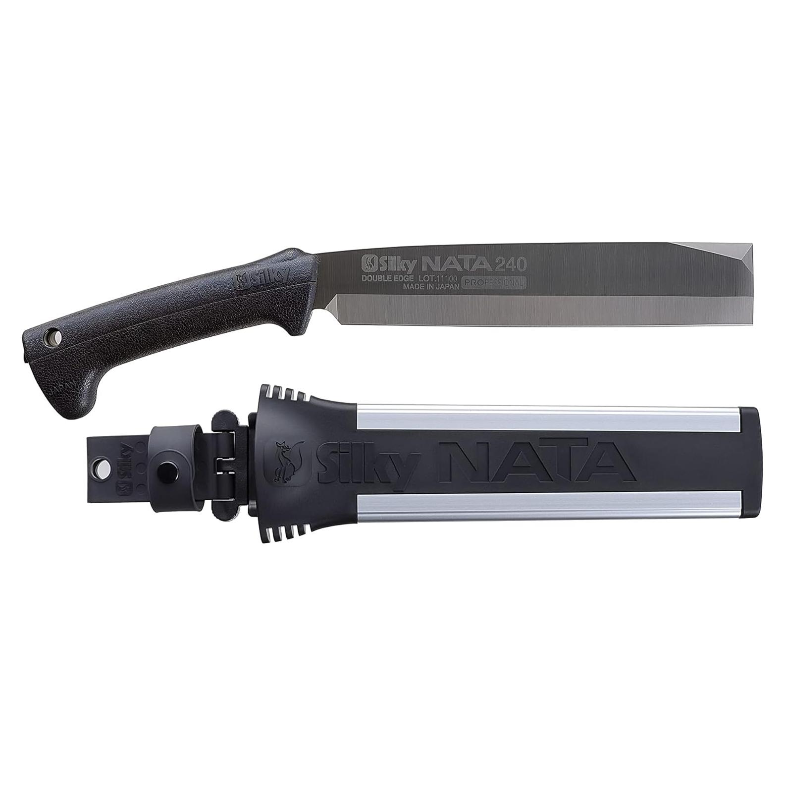 Hacha de Doble Filo Silky 555-24 240mm con Estuche