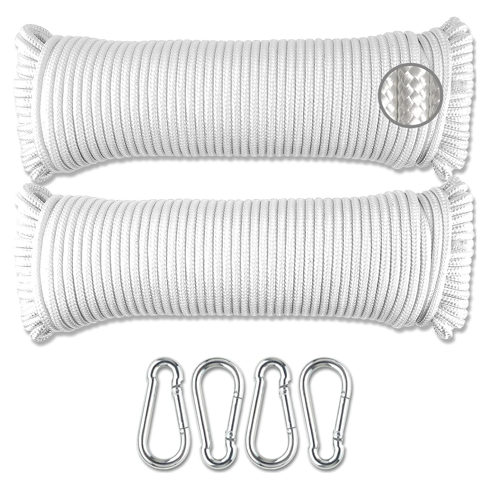 Cuerda Polipropileno Trenzada Wellmax 30,48 m Resistente UV