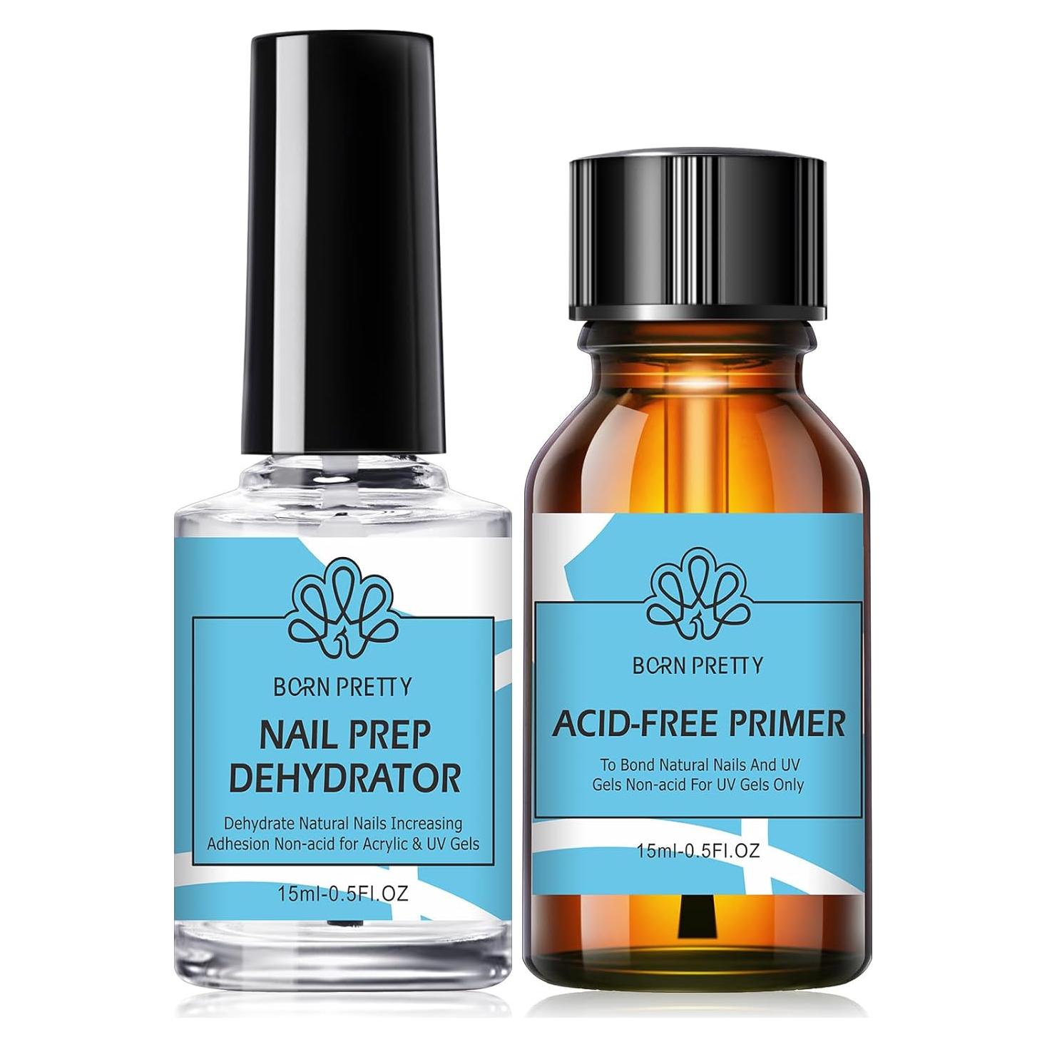 Deshidratador y Primer Sin Ácido BORN PRETTY 15ml