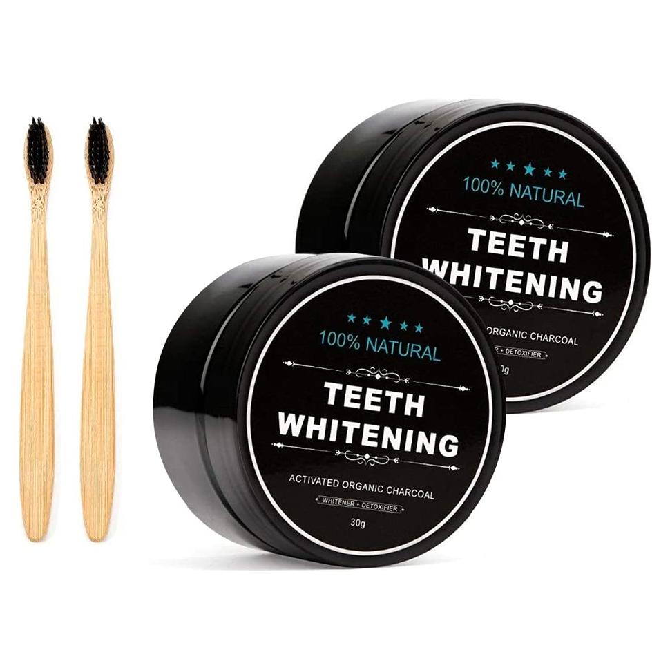 Juego de Cuidado Oral WUBLSYAN - Polvo Blanqueador + Cepillo