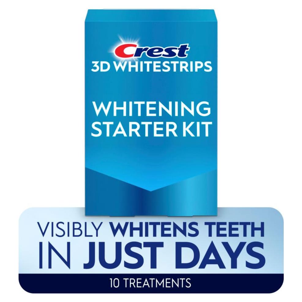 Crest 3D Whitestrips Kit Blanqueamiento Dental 10 Tratamientos