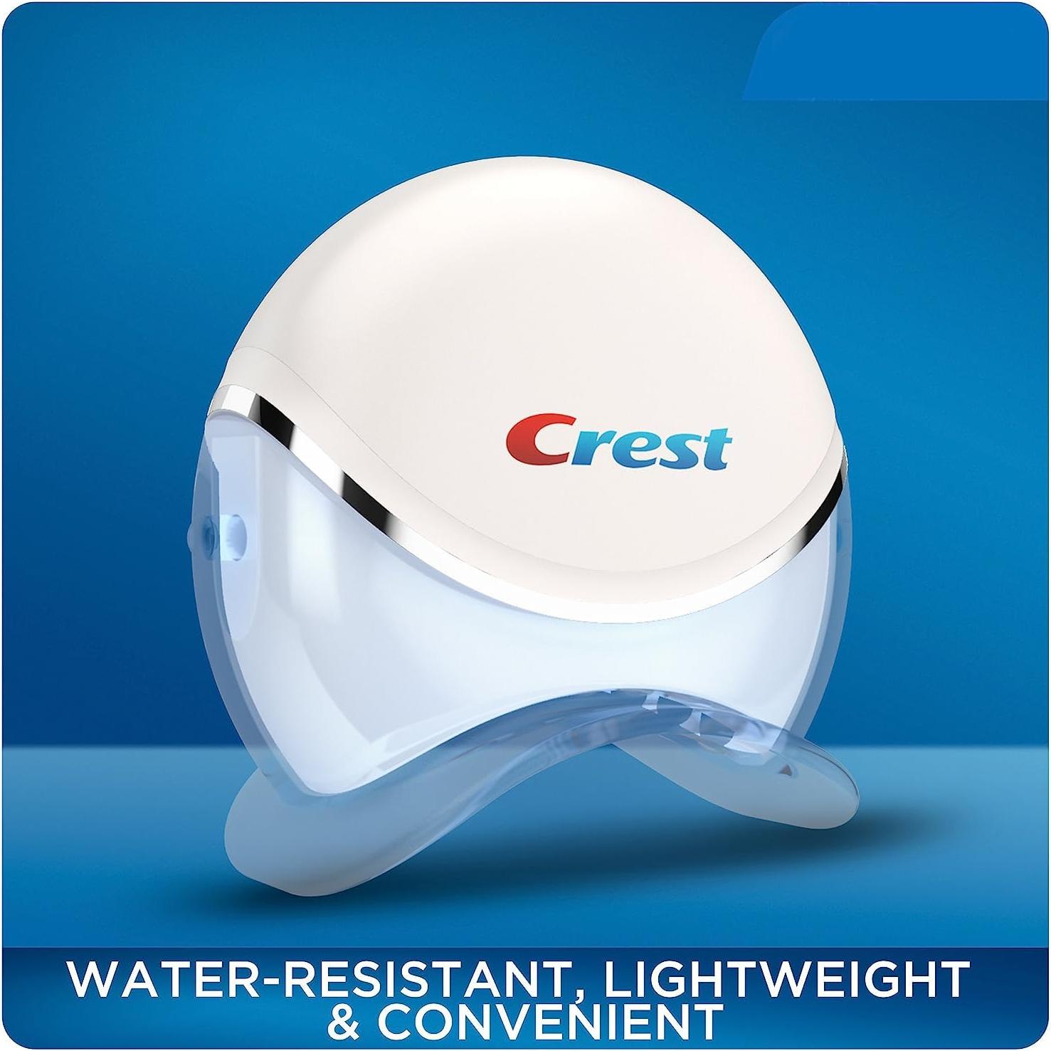 Crest 3D Whitestrips con Luz - Kit Blanqueador Dental 10 Tiras