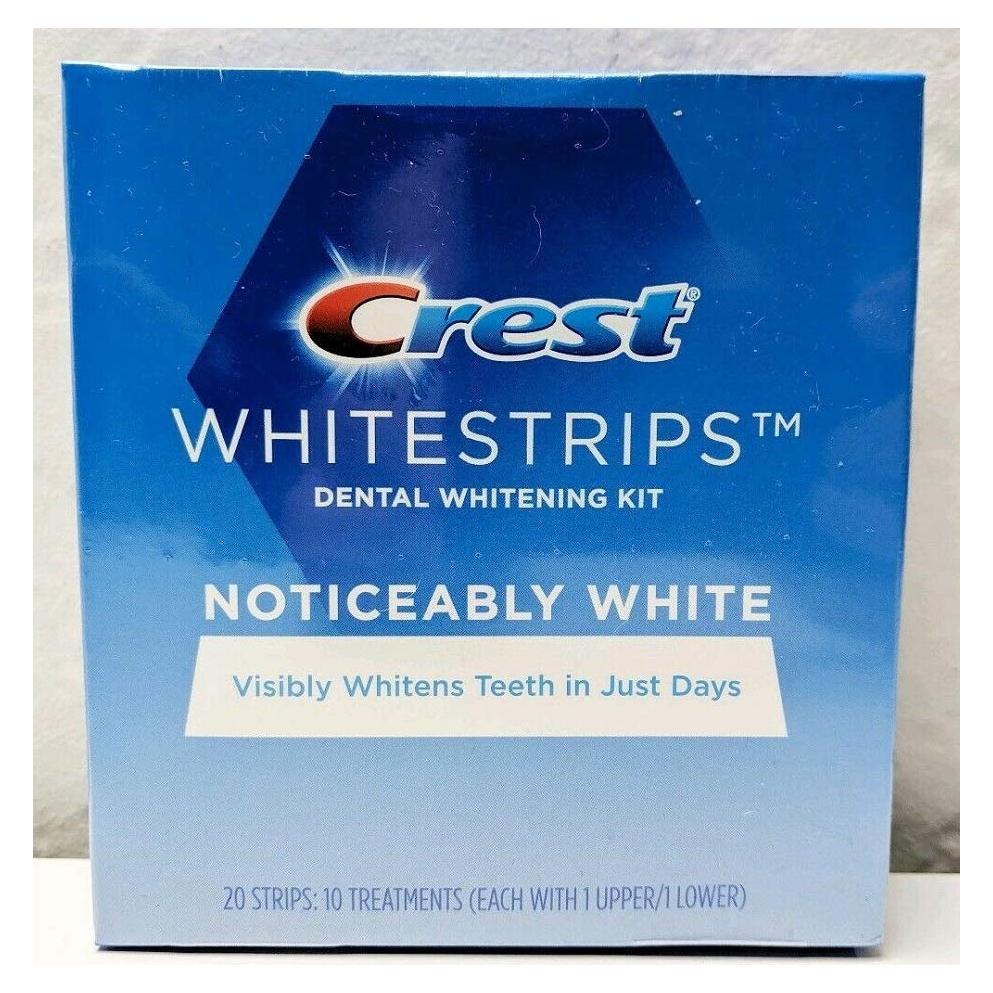 Crest Whitestrips Notablemente Blanco - 20 Tiras para Blanqueo