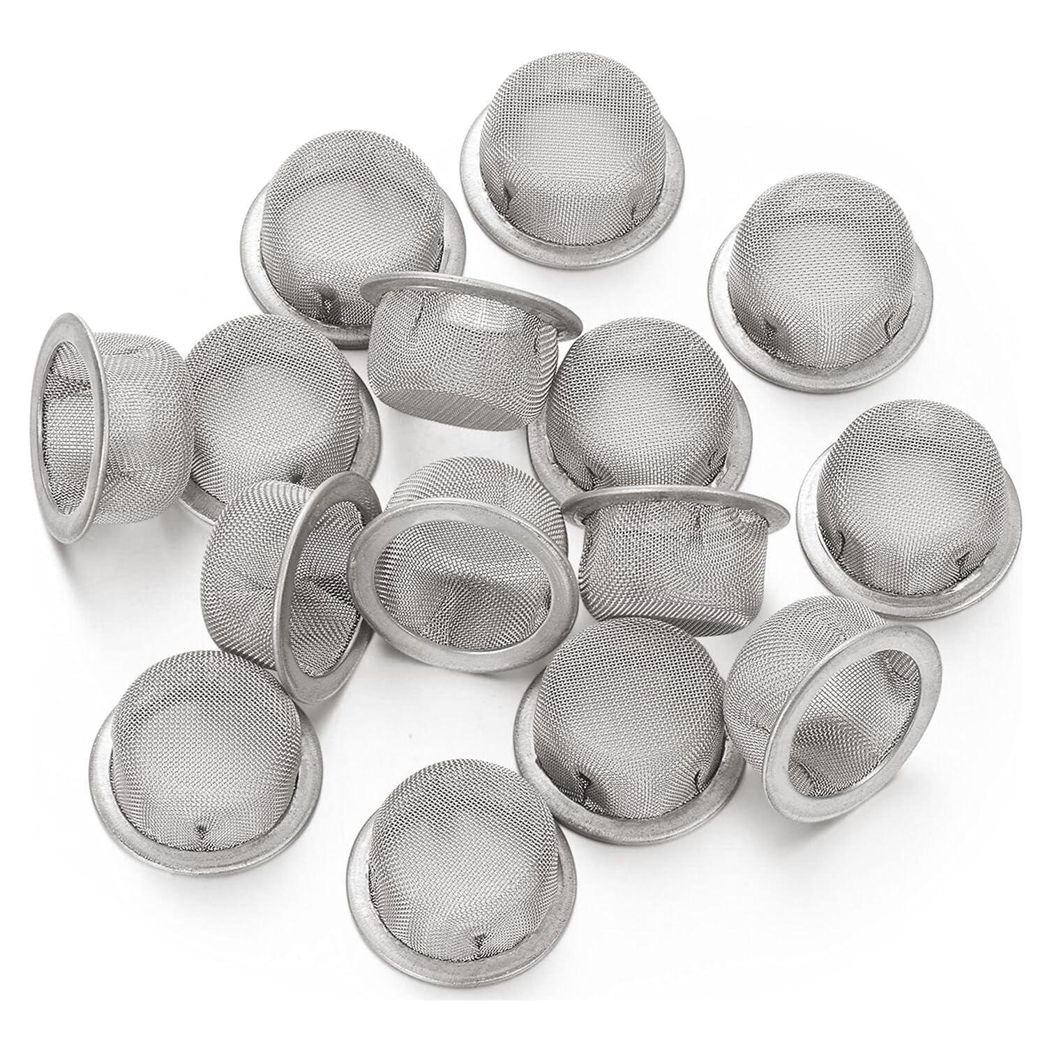 Pantallas de Acero Inoxidable Stanker 15pcs 1.27cm con Caja