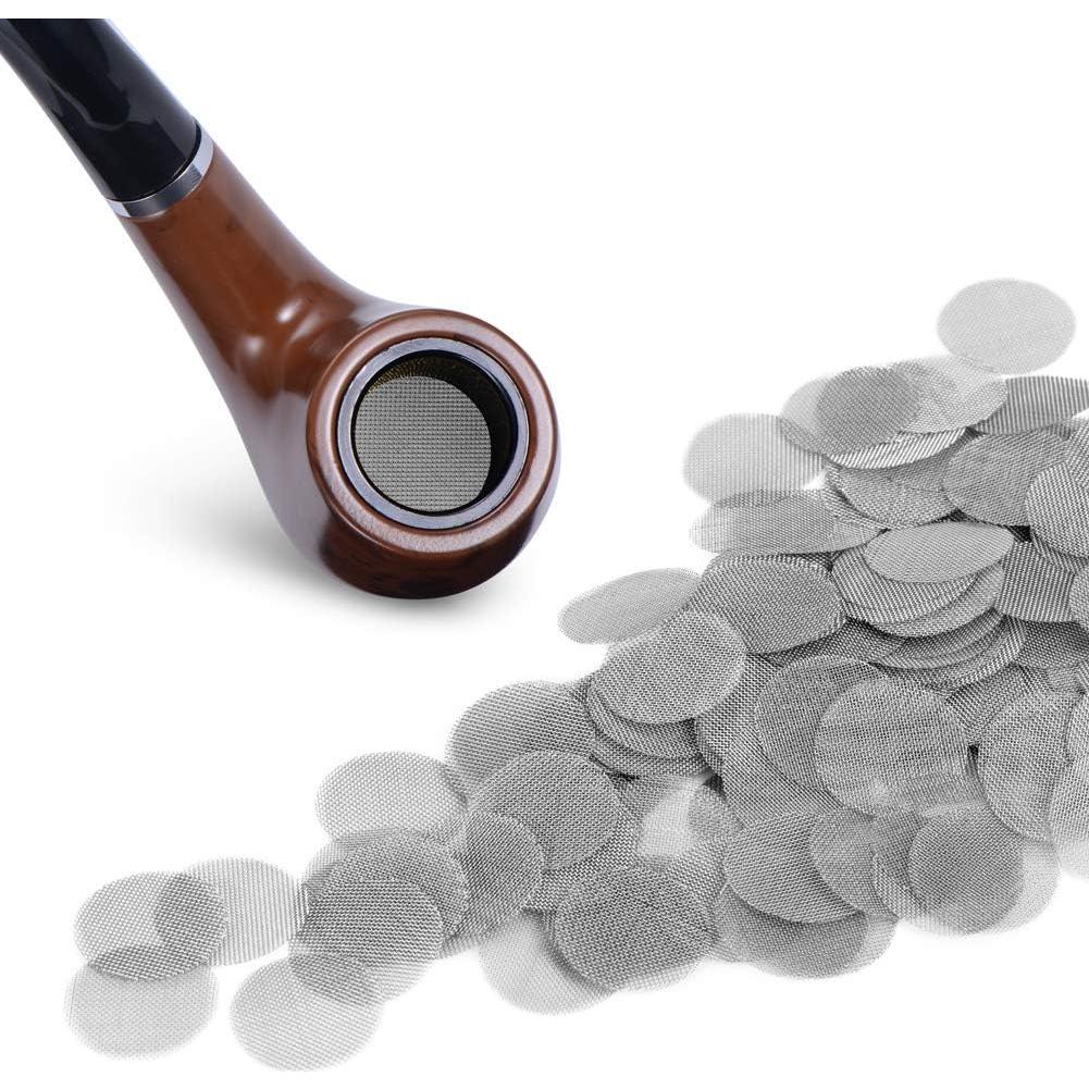 200 Piezas Pantallas de Tubo Krendr 1.91 cm Acero Inoxidable