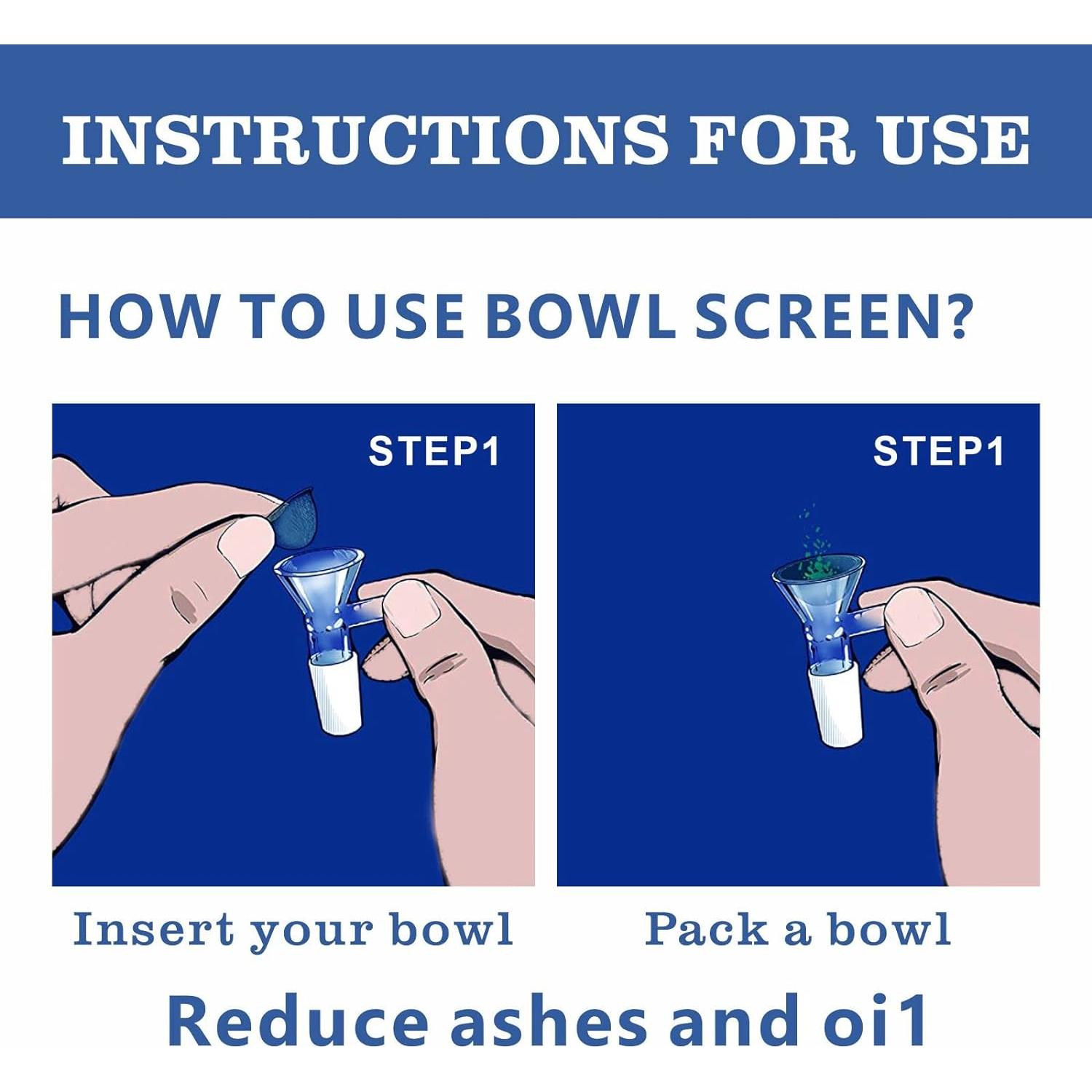 60 Piezas Pantallas de Malla Acero Inoxidable 0.5cm + Herramienta