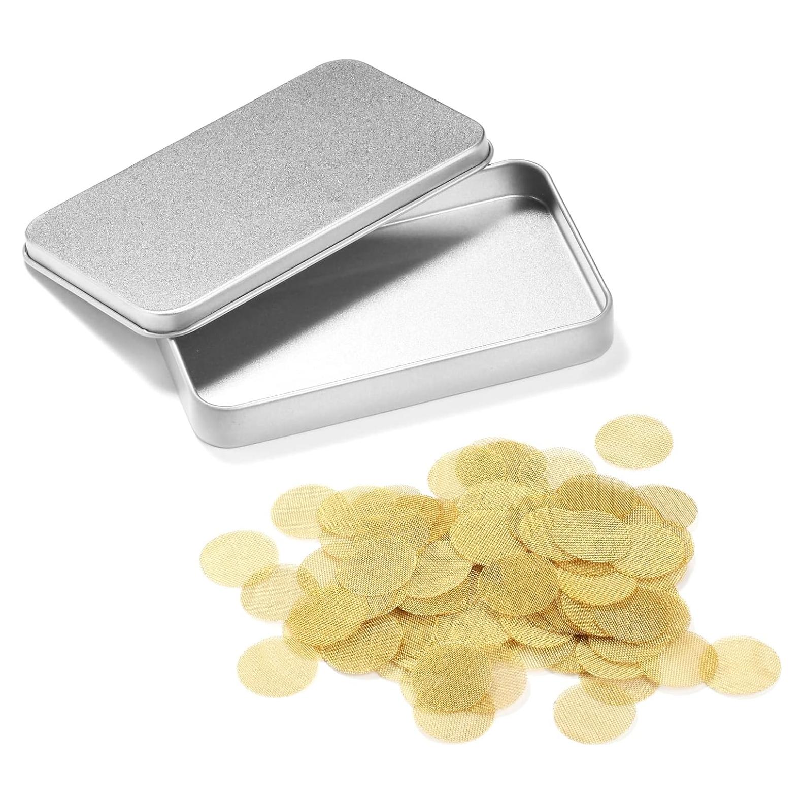 200 Pantallas de Tubería de Latón STANKER 12.7 mm con Caja