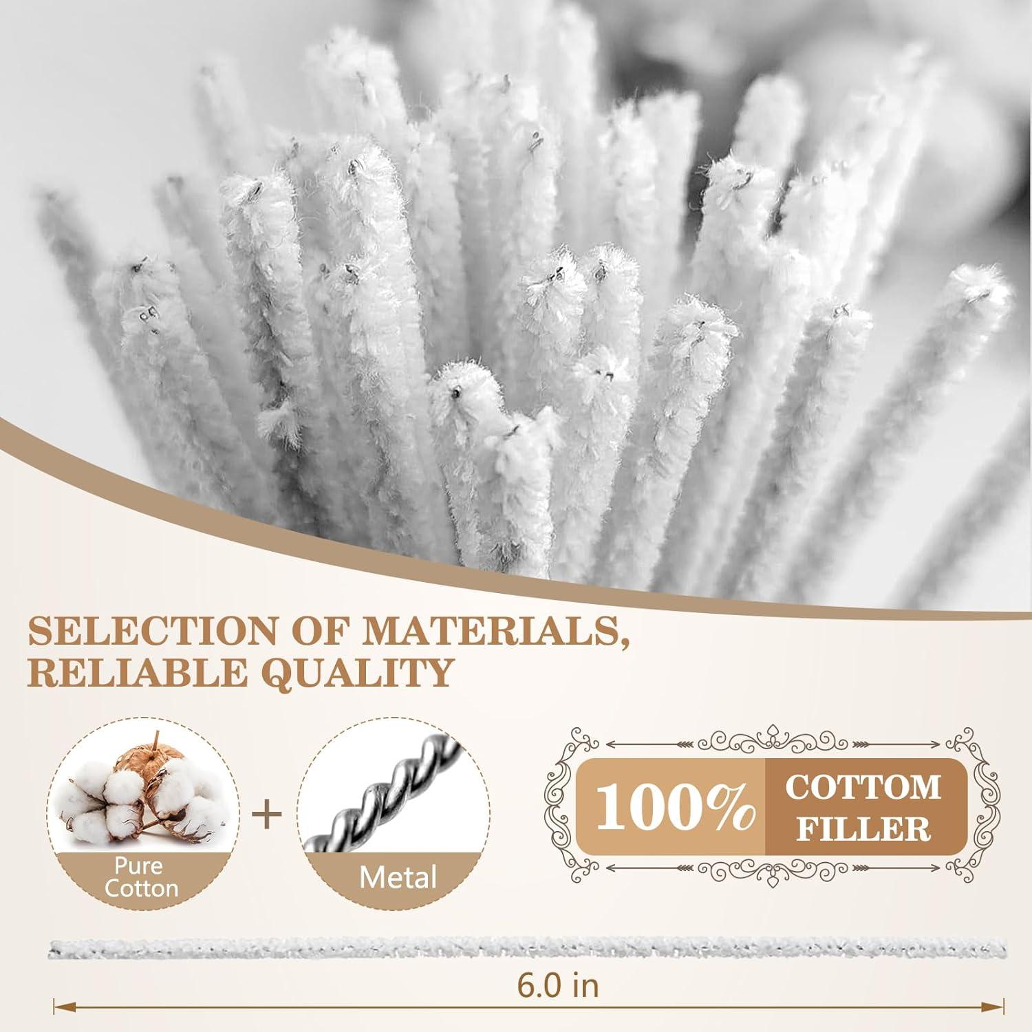 Limpiadores de Pipas de Algodón Scotte - 100 Piezas Flexibles