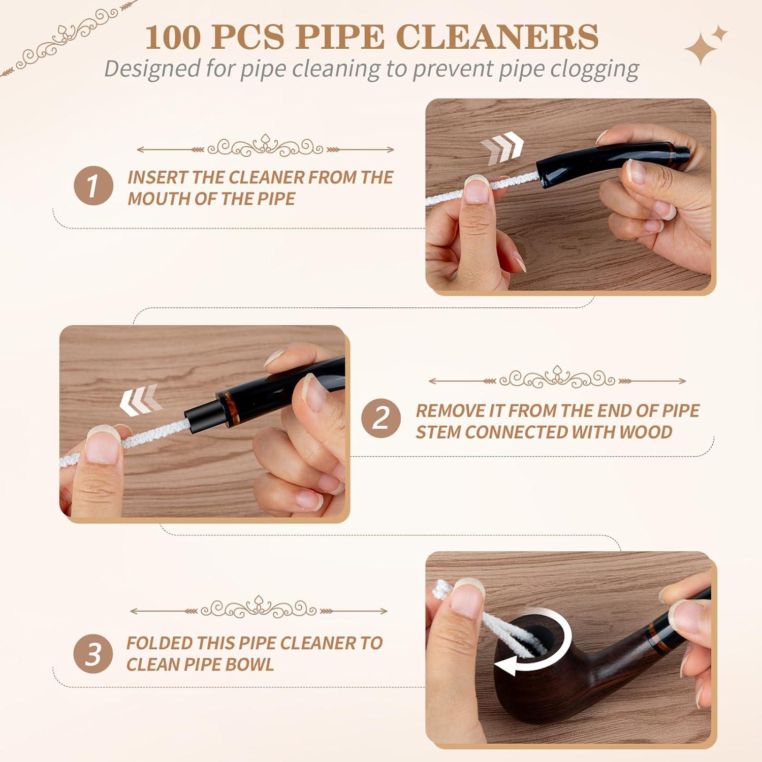 Limpiadores de Pipas de Algodón Scotte - 100 Piezas Flexibles