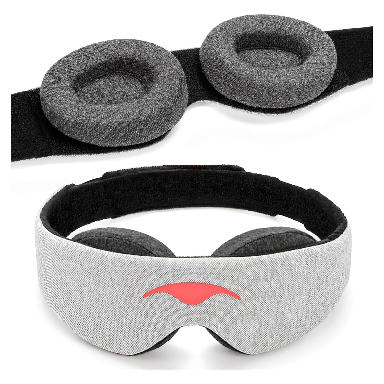 Manta Sleep Máscara de Sueño Ajustable 100% Bloqueo Luz