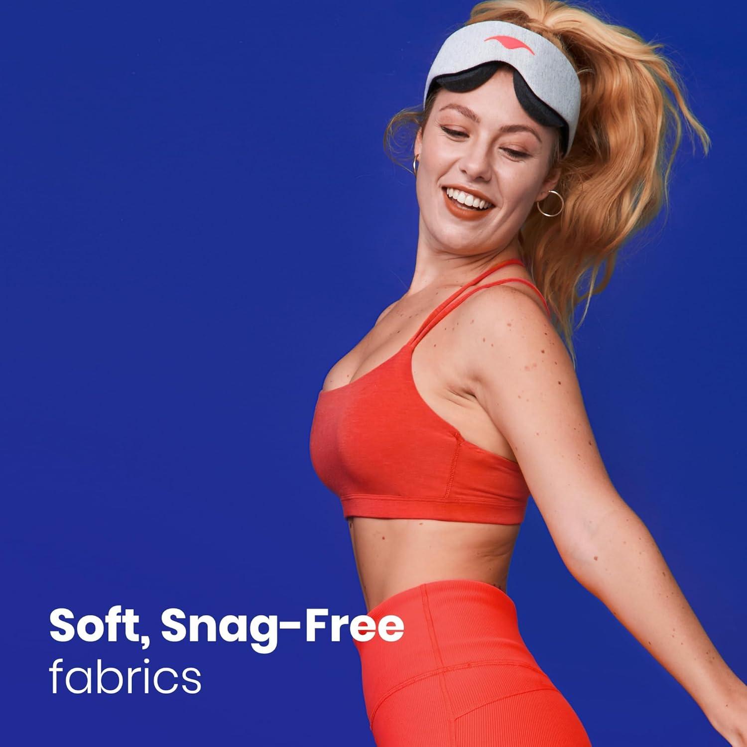 Manta Sleep Máscara de Sueño Ajustable 100% Bloqueo Luz