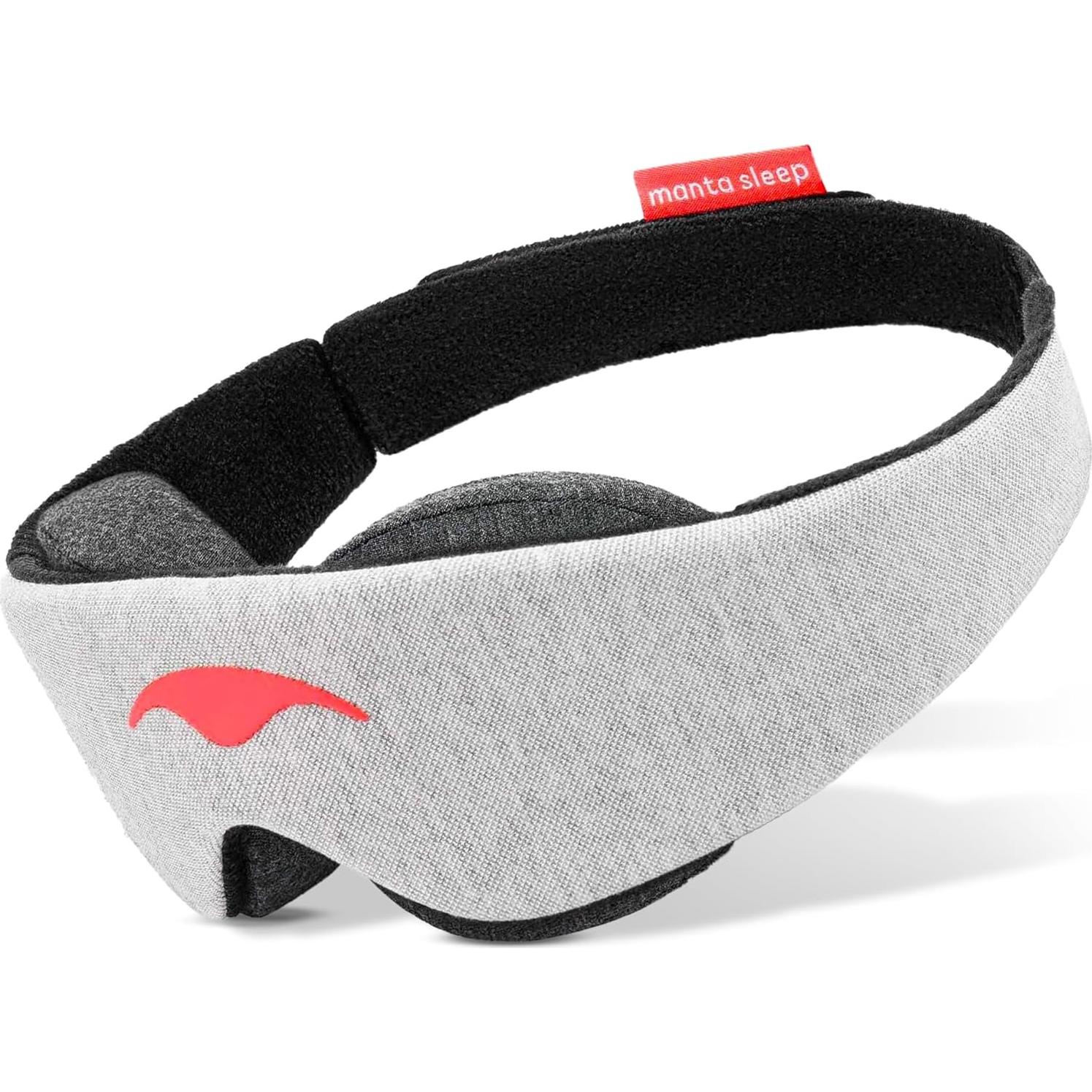 Manta Sleep Máscara de Sueño Ajustable 100% Bloqueo Luz