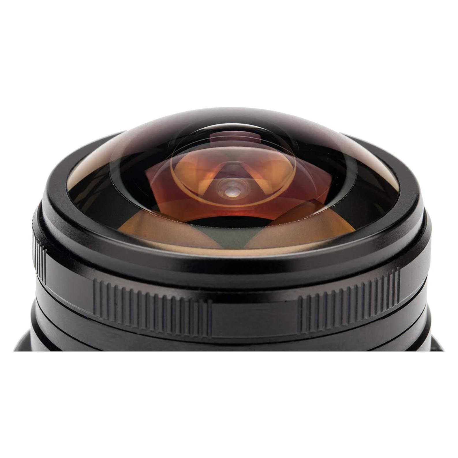 Lente Ojo de Pez Circular Laowa 4mm f/2.8 para Micro Cuatro Tercios