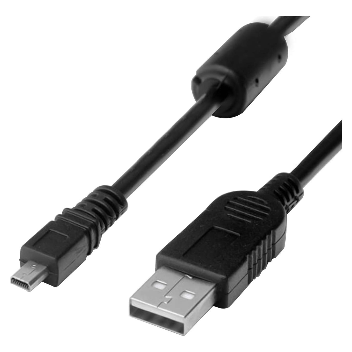 Cable USB 2.0 de Carga y Transferencia para Cámara Panasonic Lumix 1m
