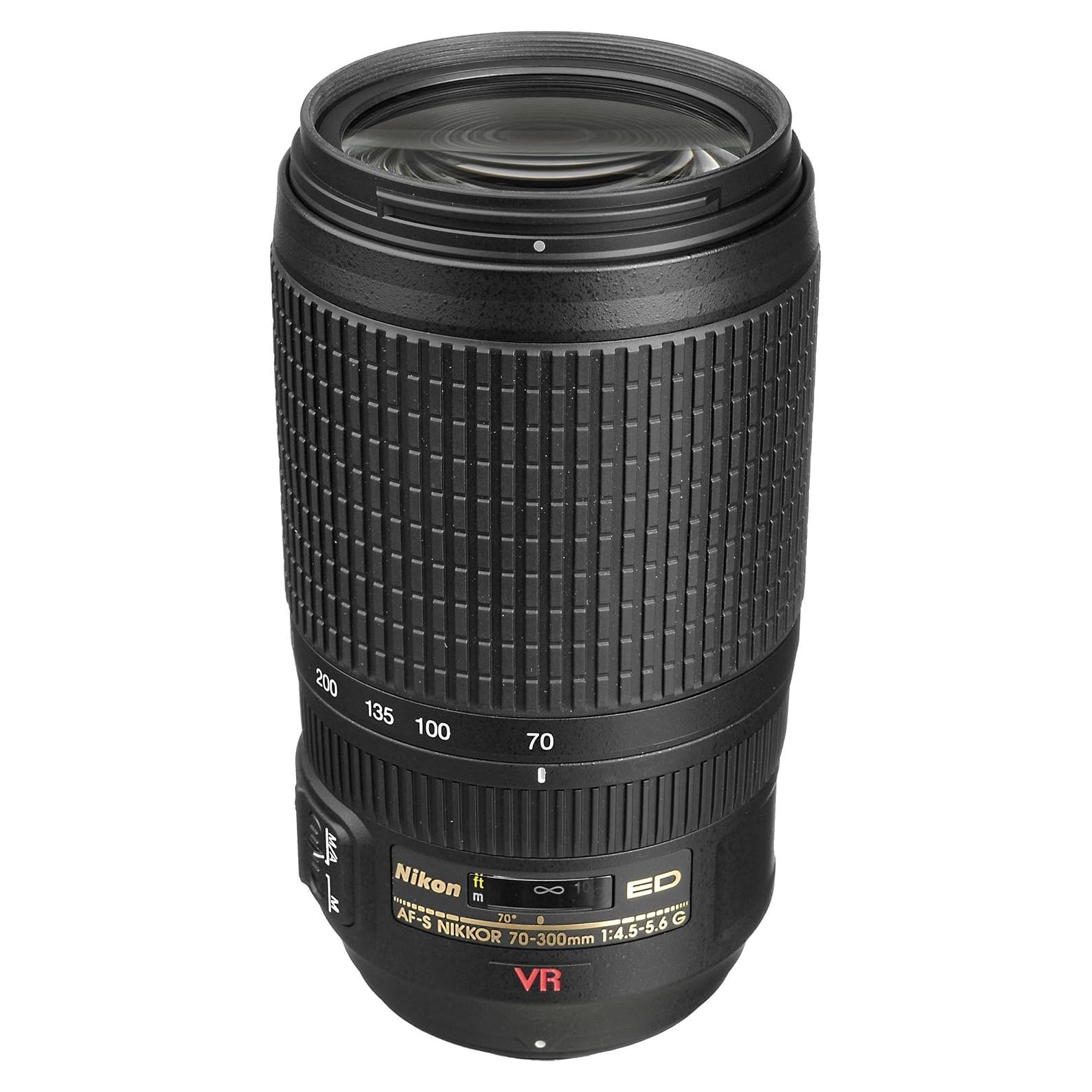 Lente Zoom Telefoto Nikon 70-300mm f/4.5-5.6 VR para DSLR