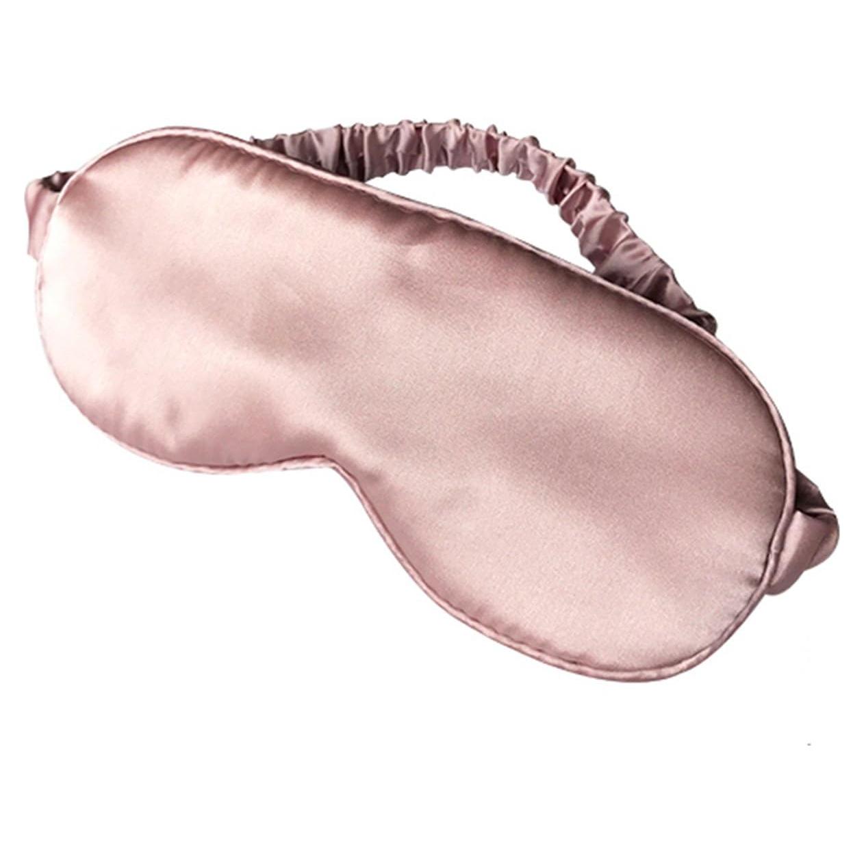Máscara de Sueño LULUSILK de Seda de Morera Rosa