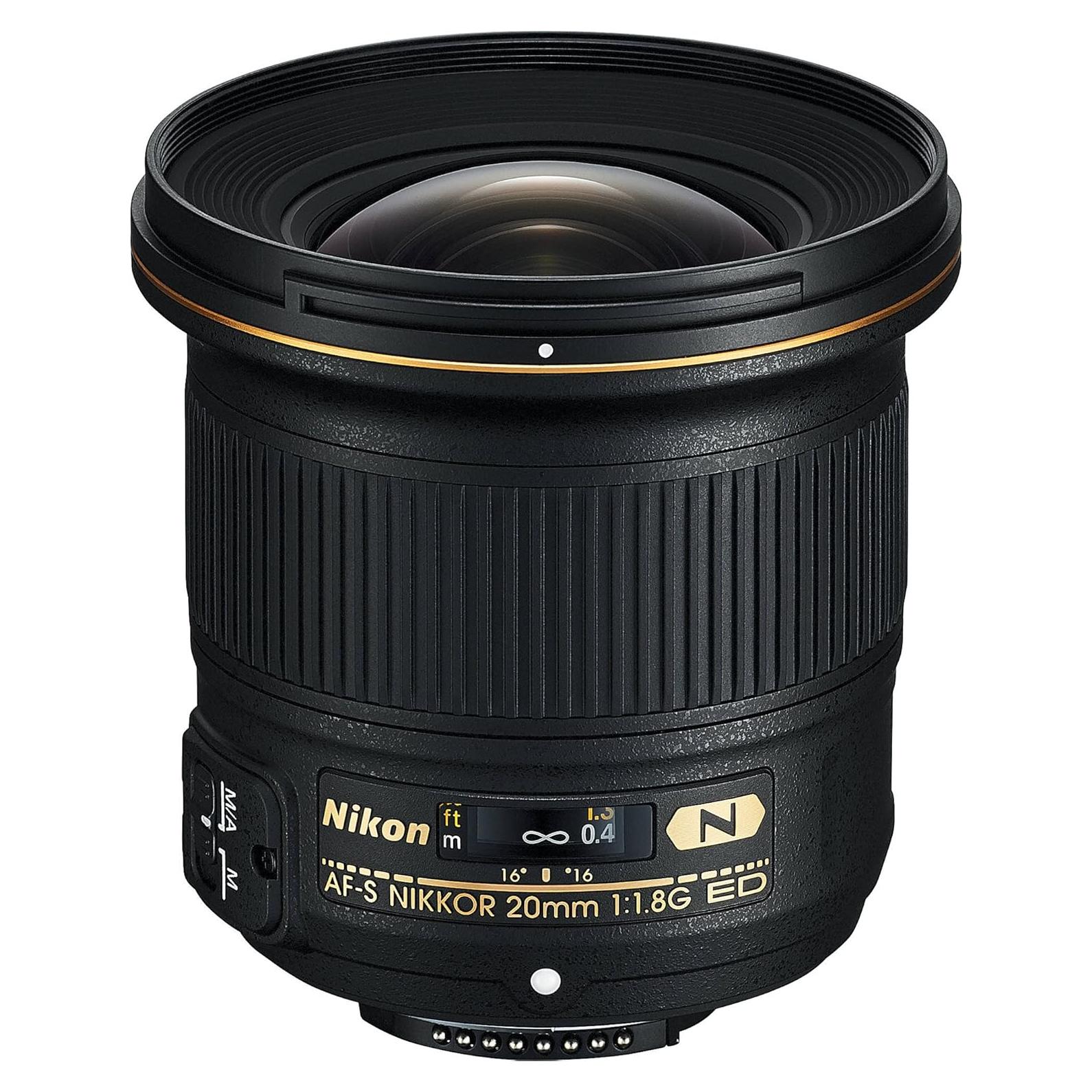 Lente Nikon AF-S NIKKOR 20mm f/1.8G ED para DSLR