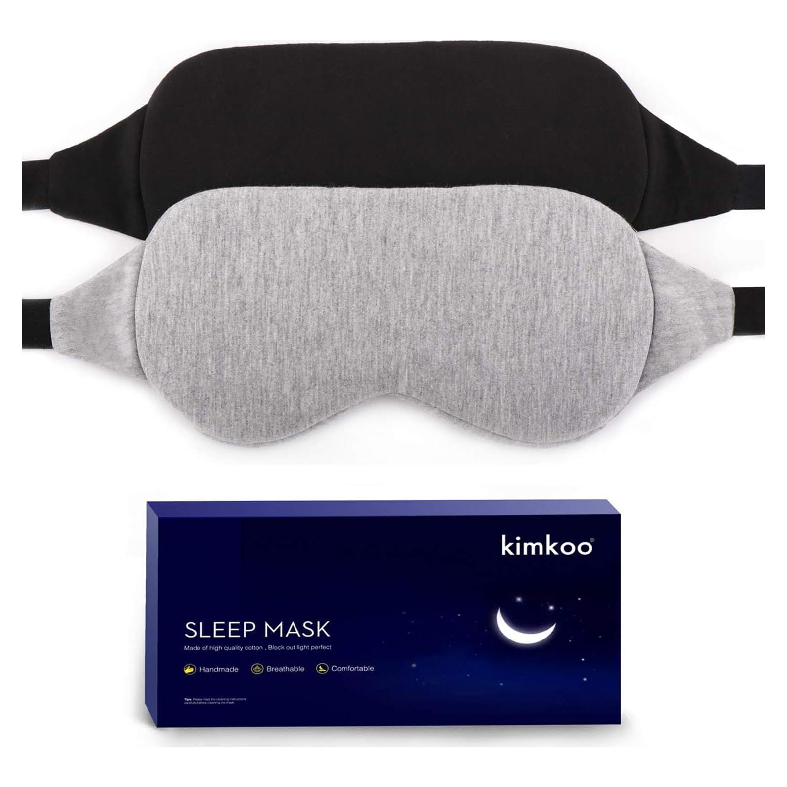 Máscara para dormir Kimkoo CT11 Antifaz Suave y Ajustable