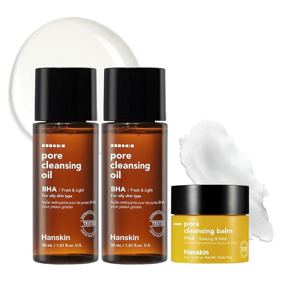 Hanskin Set Mini Limpiadores BHA y PHA 30ml + 8g Viaje