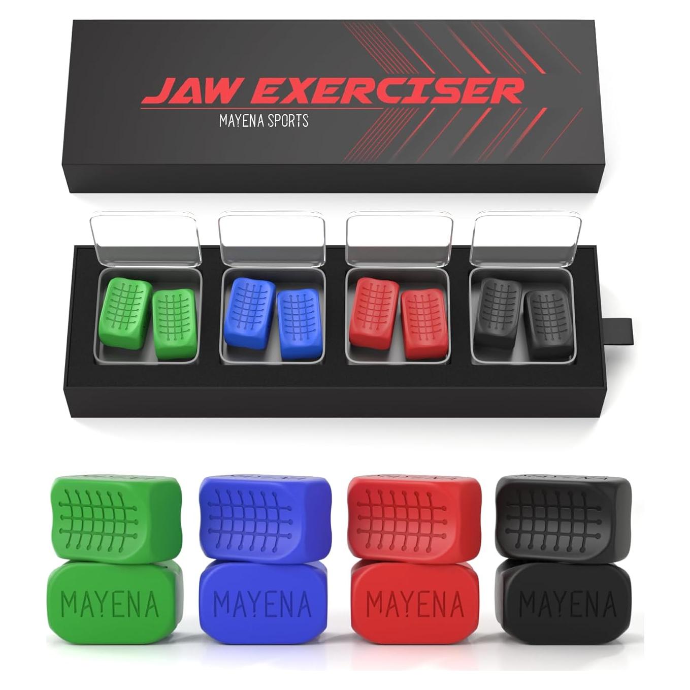 Ejercitador de Mandíbula Mayena Sports Multicolor 4 Set