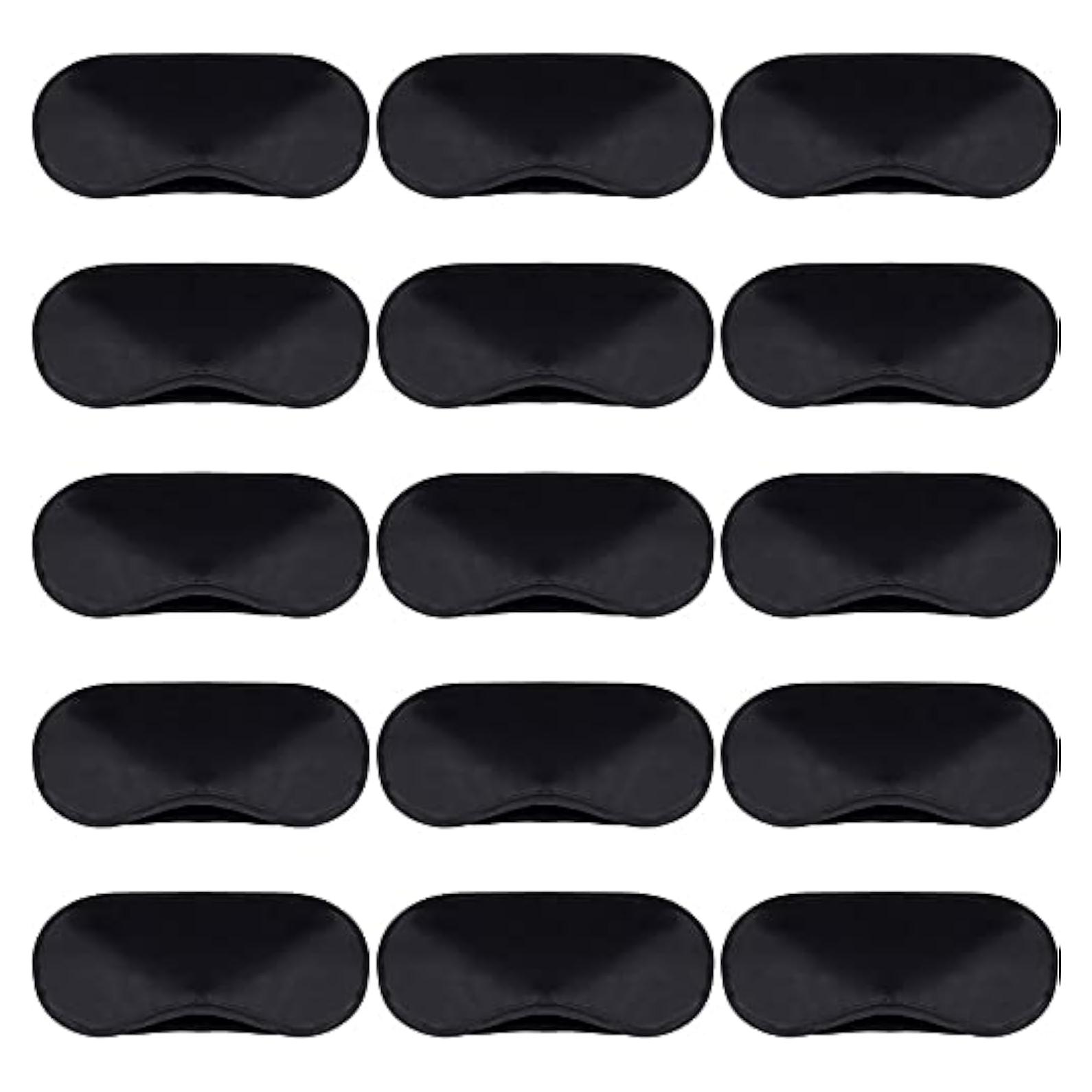 50 Piezas Antifaz para Dormir Hicarer con Almohadilla Nasal