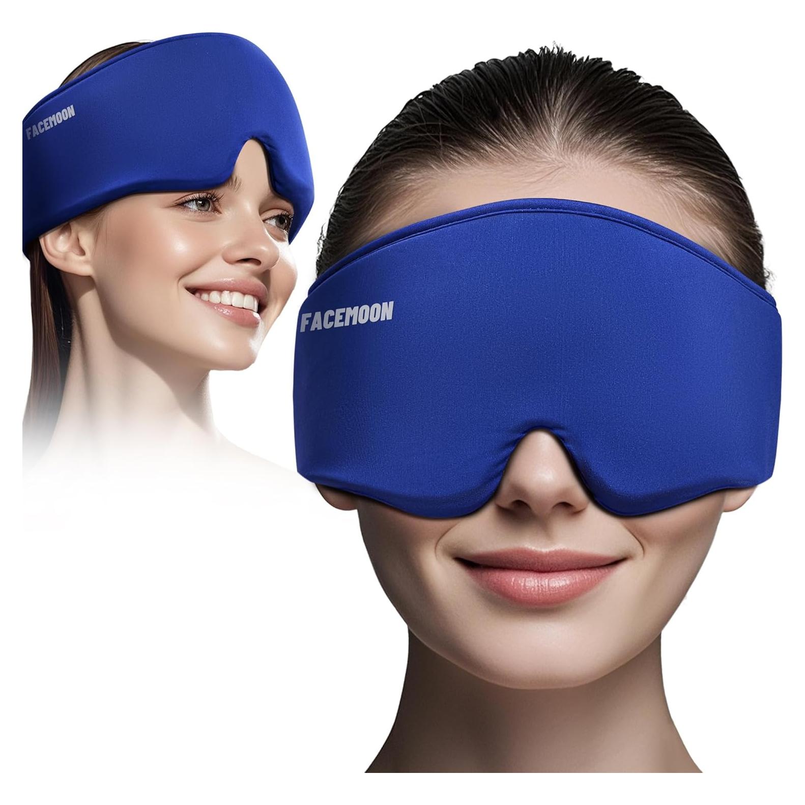 Máscara de Gel Frío FACEMOON para Ojos - Alivio Ojeras