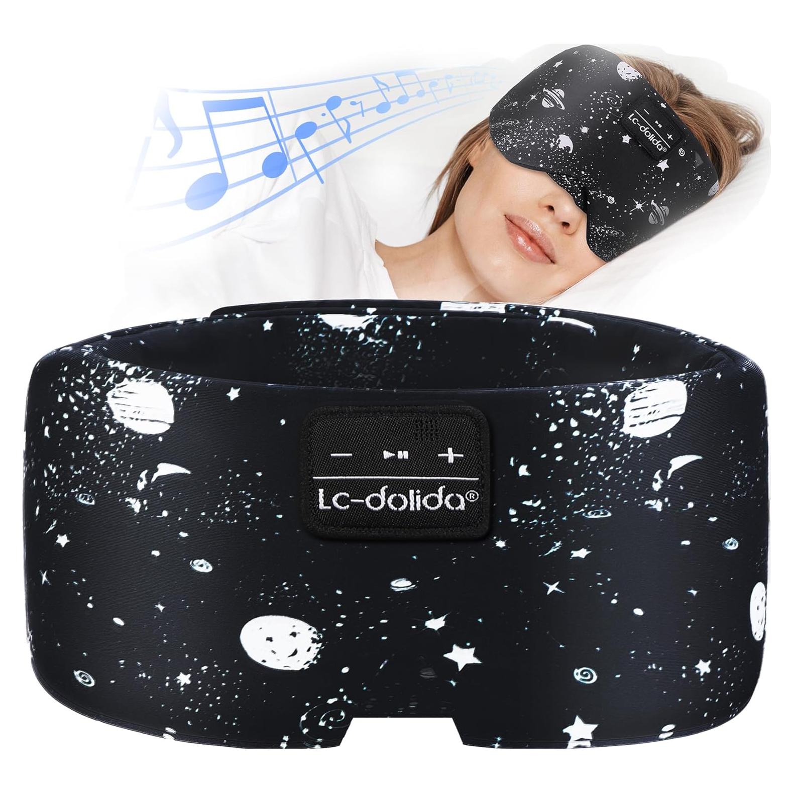 Máscara de Sueño LC-dolida con Bluetooth 5.4 y Comodidad