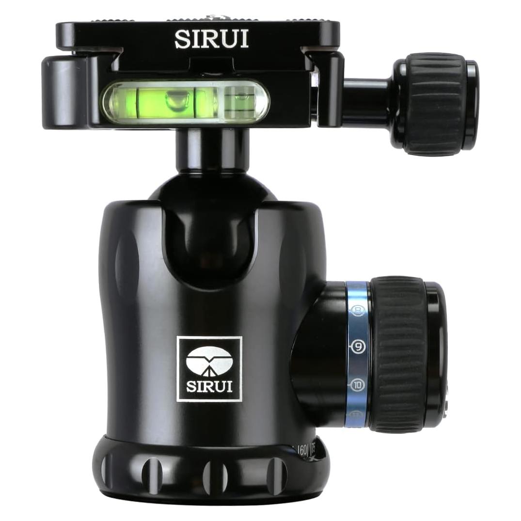 Cabezal de trípode de aluminio Sirui K-10X con placa rápida