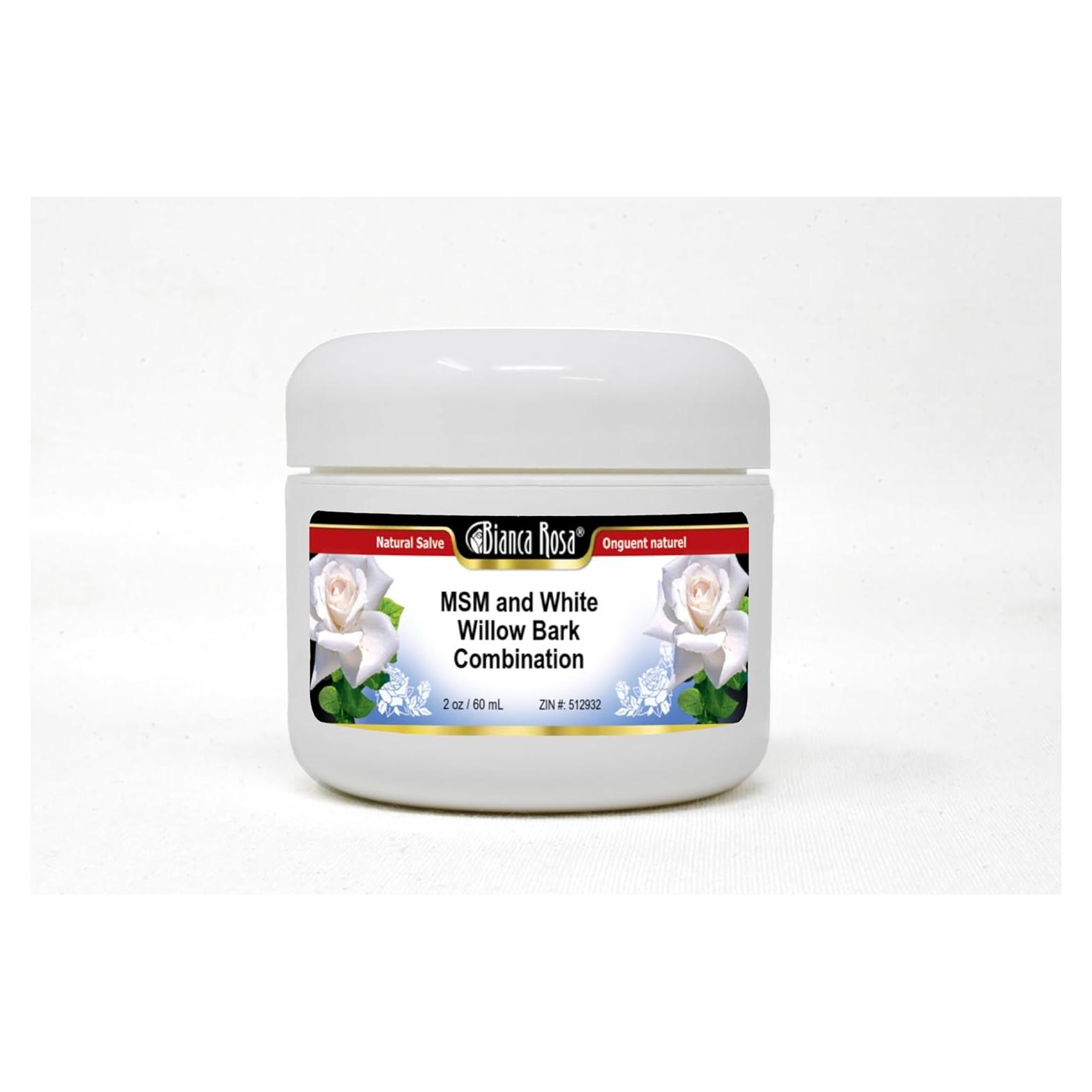 Ungüento Salve Bianca Rosa con MSM y Corteza de Sauce 56.7 g