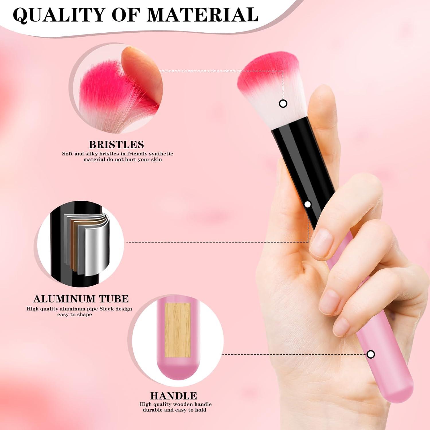 Set de Pinceles de Maquillaje VANDER 32 Piezas Rosa