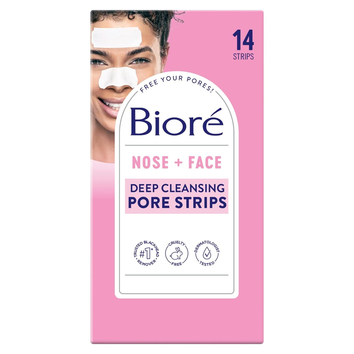 Bioré Tiras Removedoras de Puntos Negros 14 Contenido