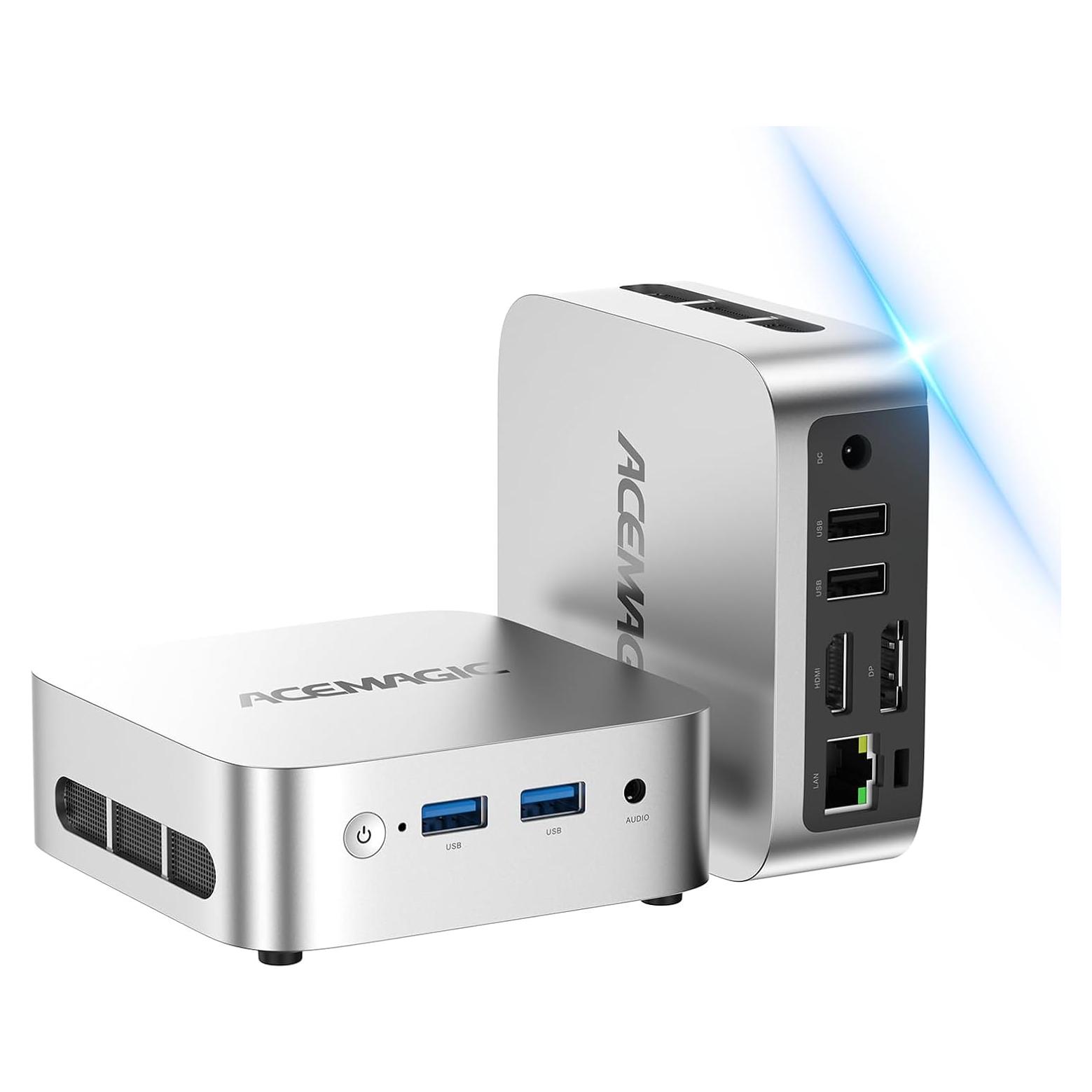 Mini PC ACEMAGIC V1, Intel N95, 16GB RAM, 256GB SSD, 4K