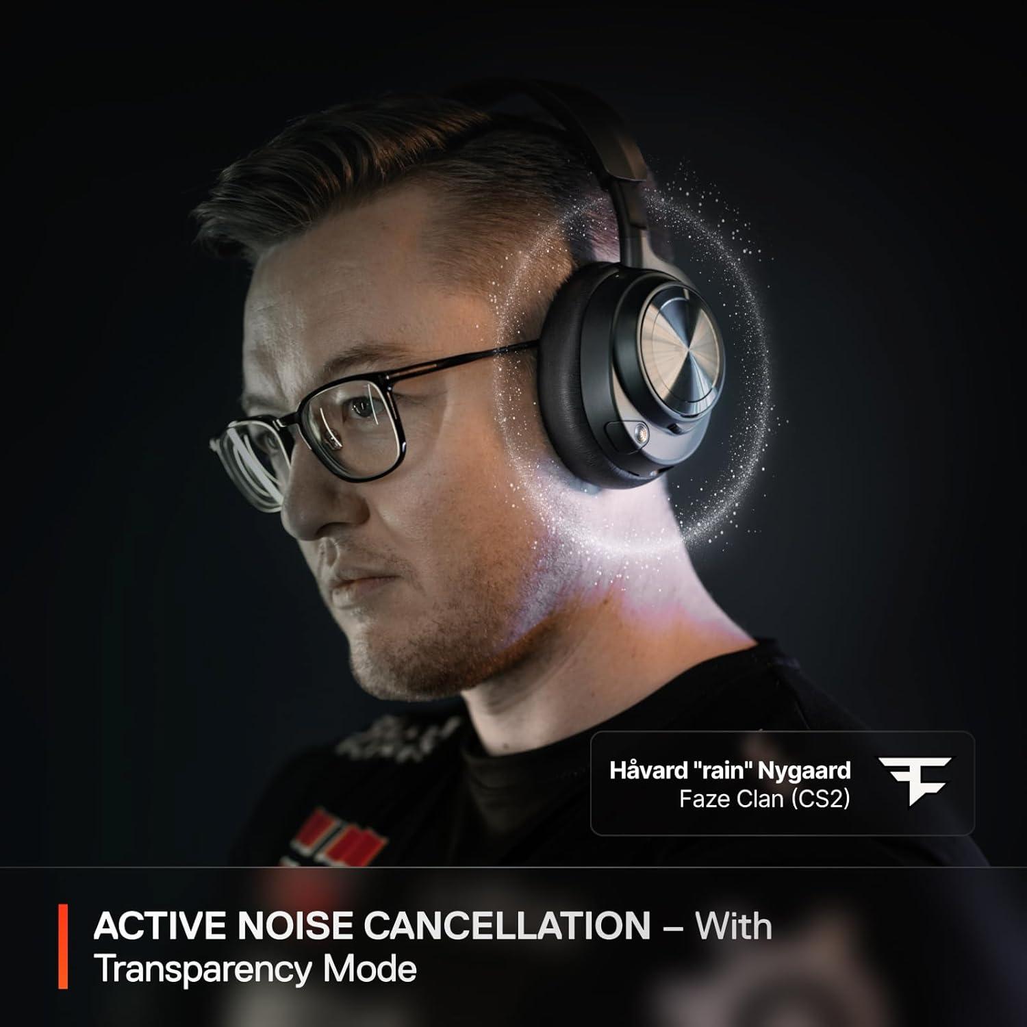 Auriculares Gaming Inalámbricos SteelSeries Arctis Nova Pro - Cancelación Activa de Ruido - PS5, PC, Switch