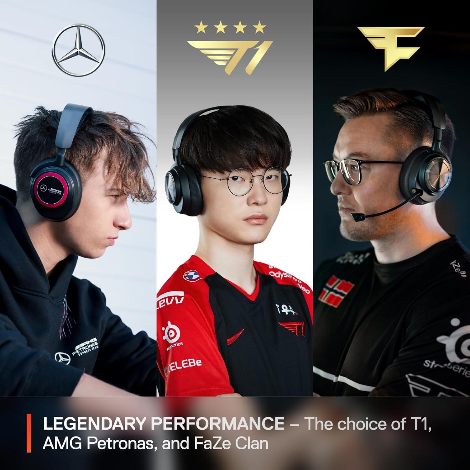 Auriculares Gaming Inalámbricos SteelSeries Arctis Nova Pro - Cancelación Activa de Ruido - PS5, PC, Switch