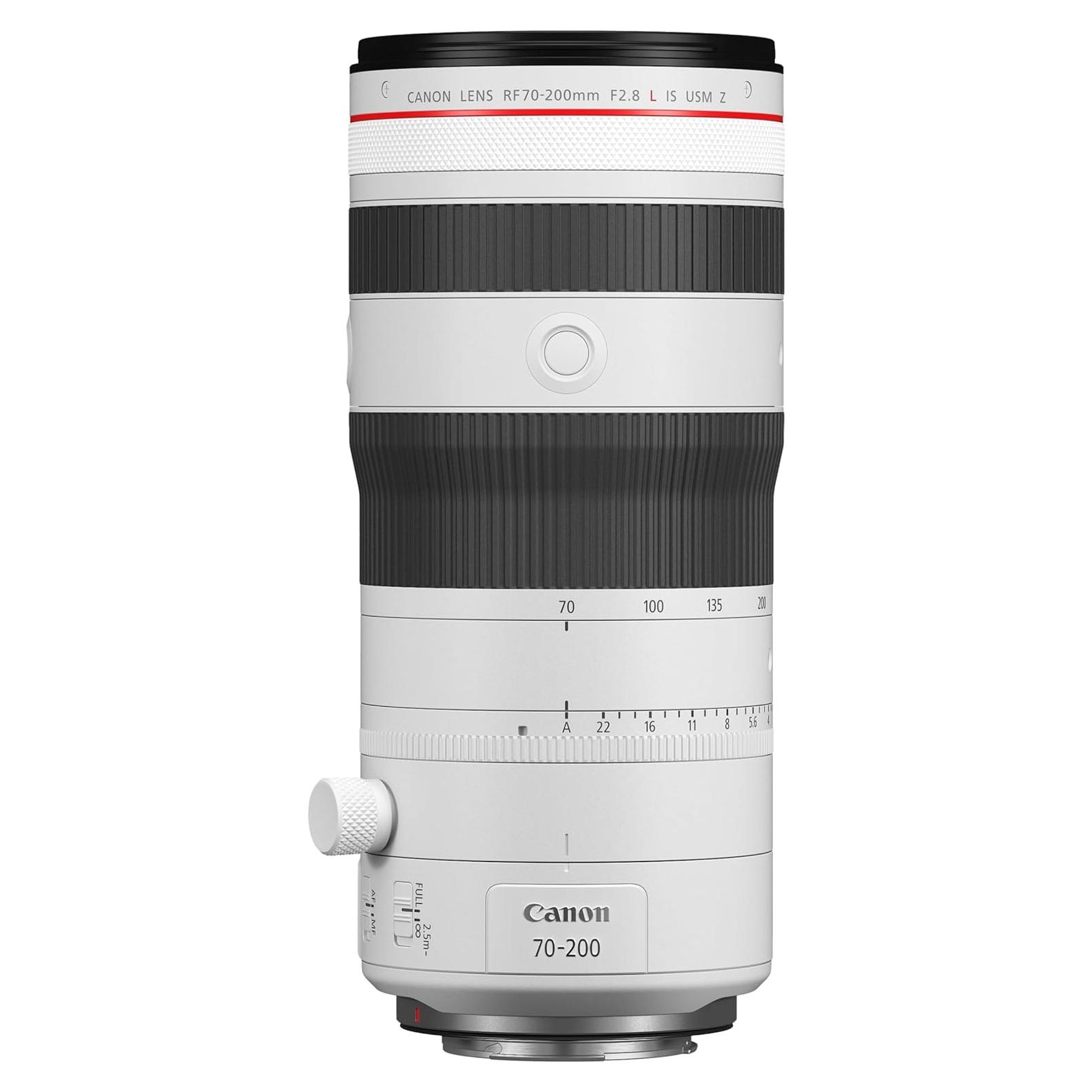 Objetivo Canon RF 70-200mm F2.8 L IS USM Z Blanco