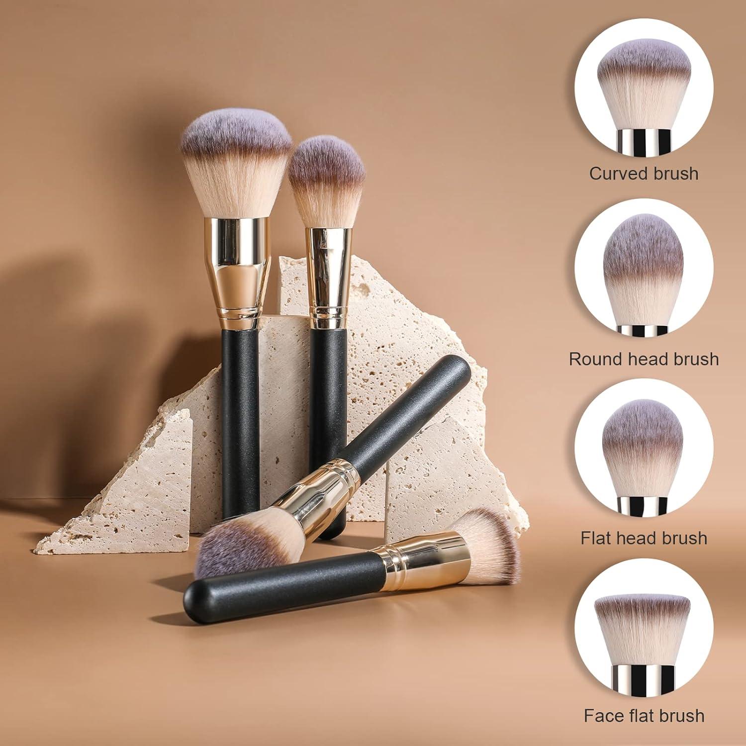 Conjunto de Brochas de Maquillaje BS-MALL 14 Piezas Sintéticas