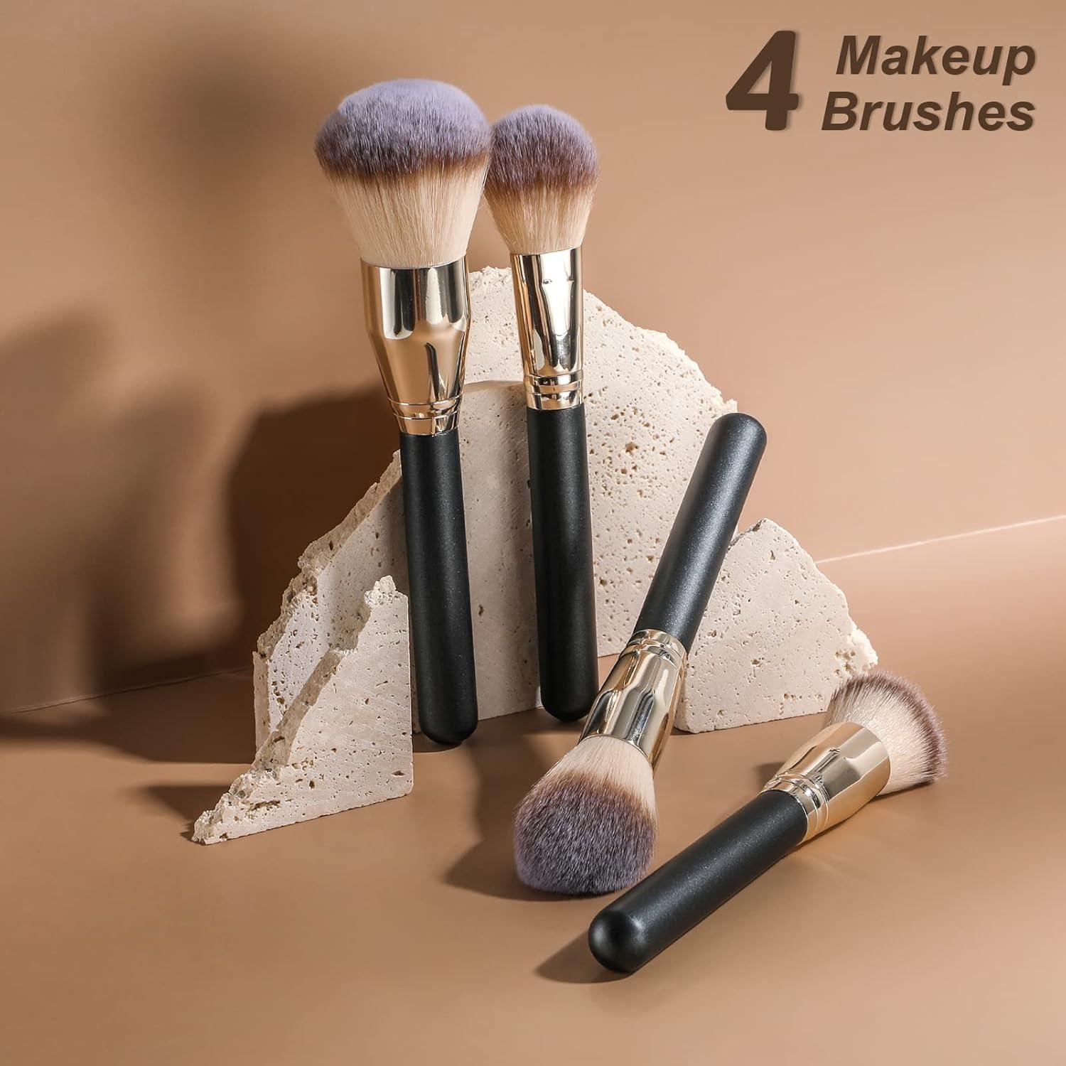 Conjunto de Brochas de Maquillaje BS-MALL 14 Piezas Sintéticas