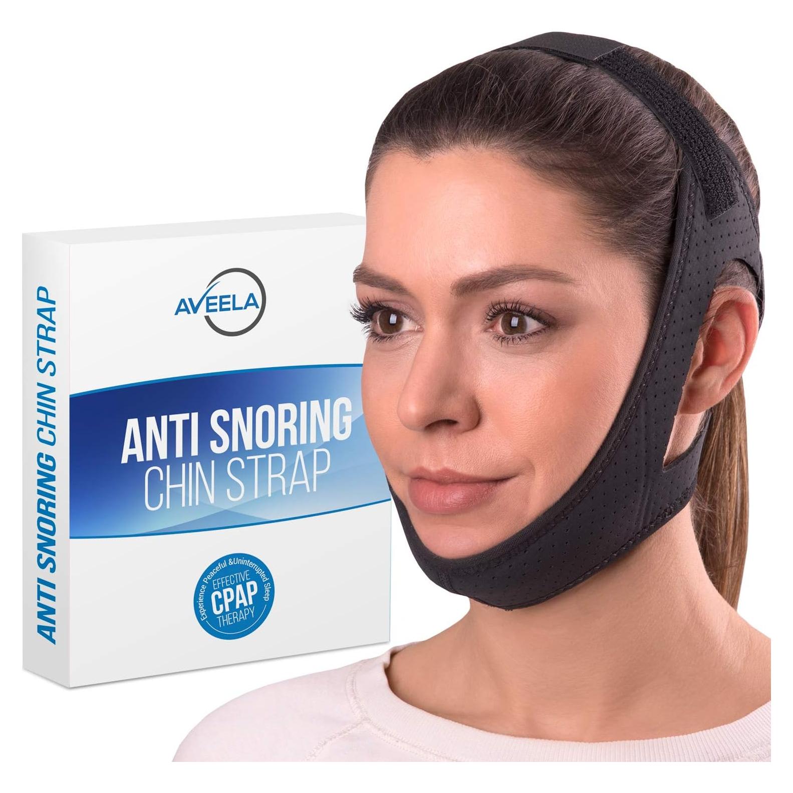 Correa Anti Ronquidos Aveela Mediana para Dormir
