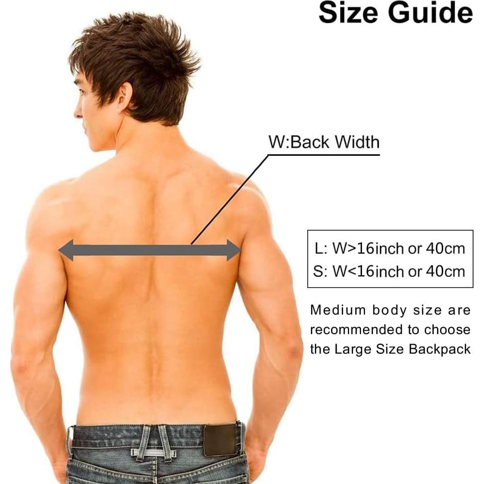 Mochila WoodyKnows para dormir de lado - Alivio de ronquidos