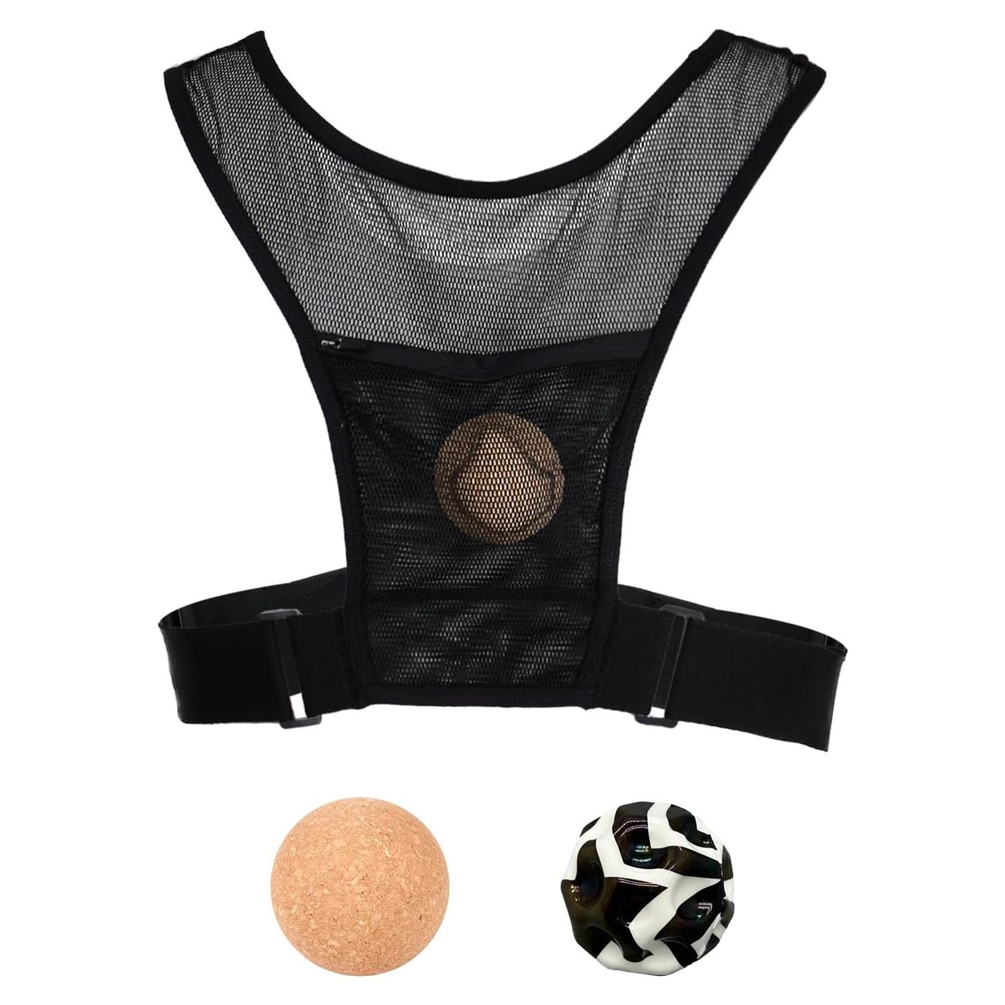 Chaleco Anti Ronquidos ATypeBrace - Duerme de Lado, Negro