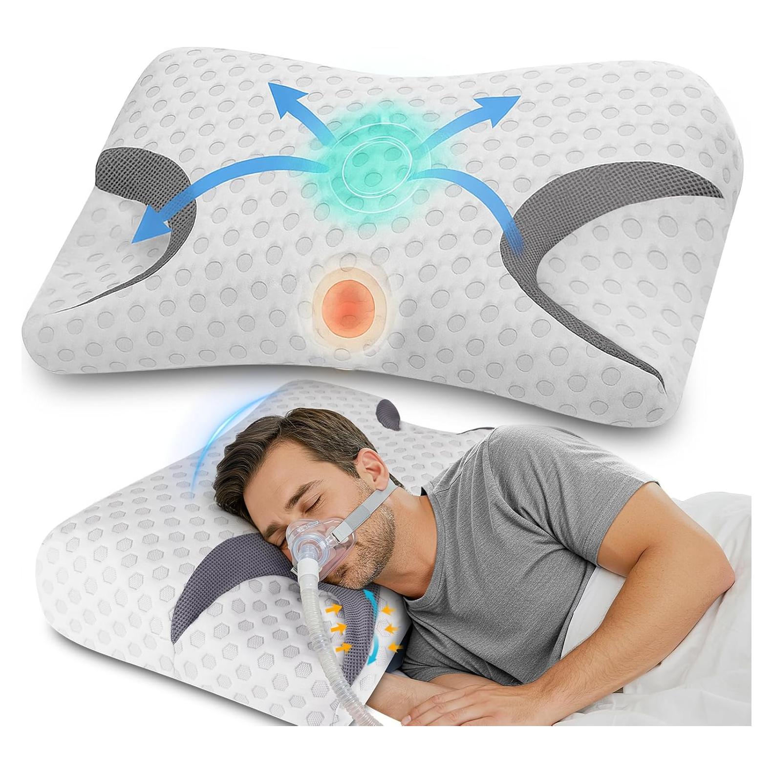Almohada CPAP IKSTAR Reina Ajustable Espuma Viscoelástica