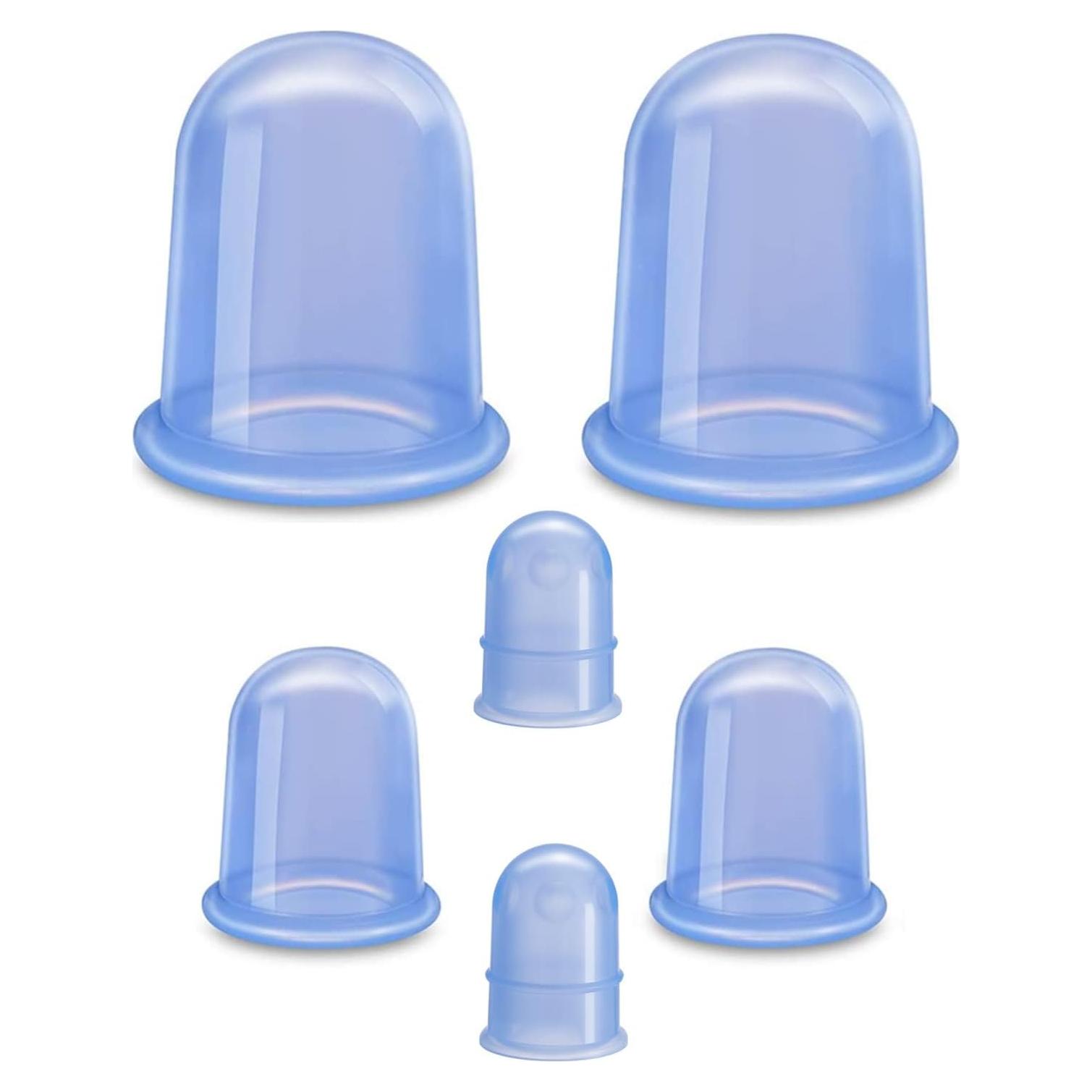 Kit de Ventosas de Silicona Shkiby - 6 Piezas Anticelulitis