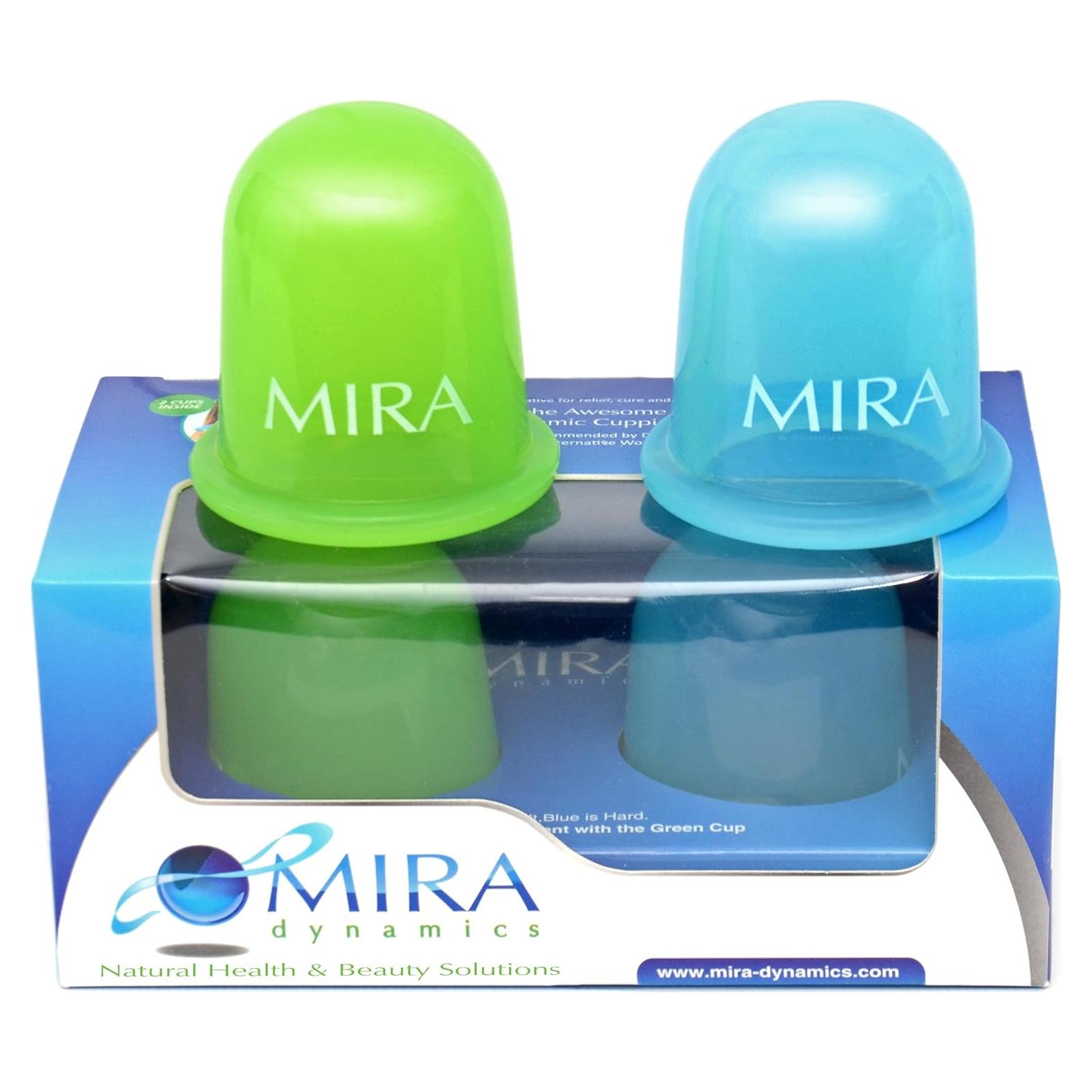 Tazas de Masaje Mira - Set de 2 Silicona Anticelulitis