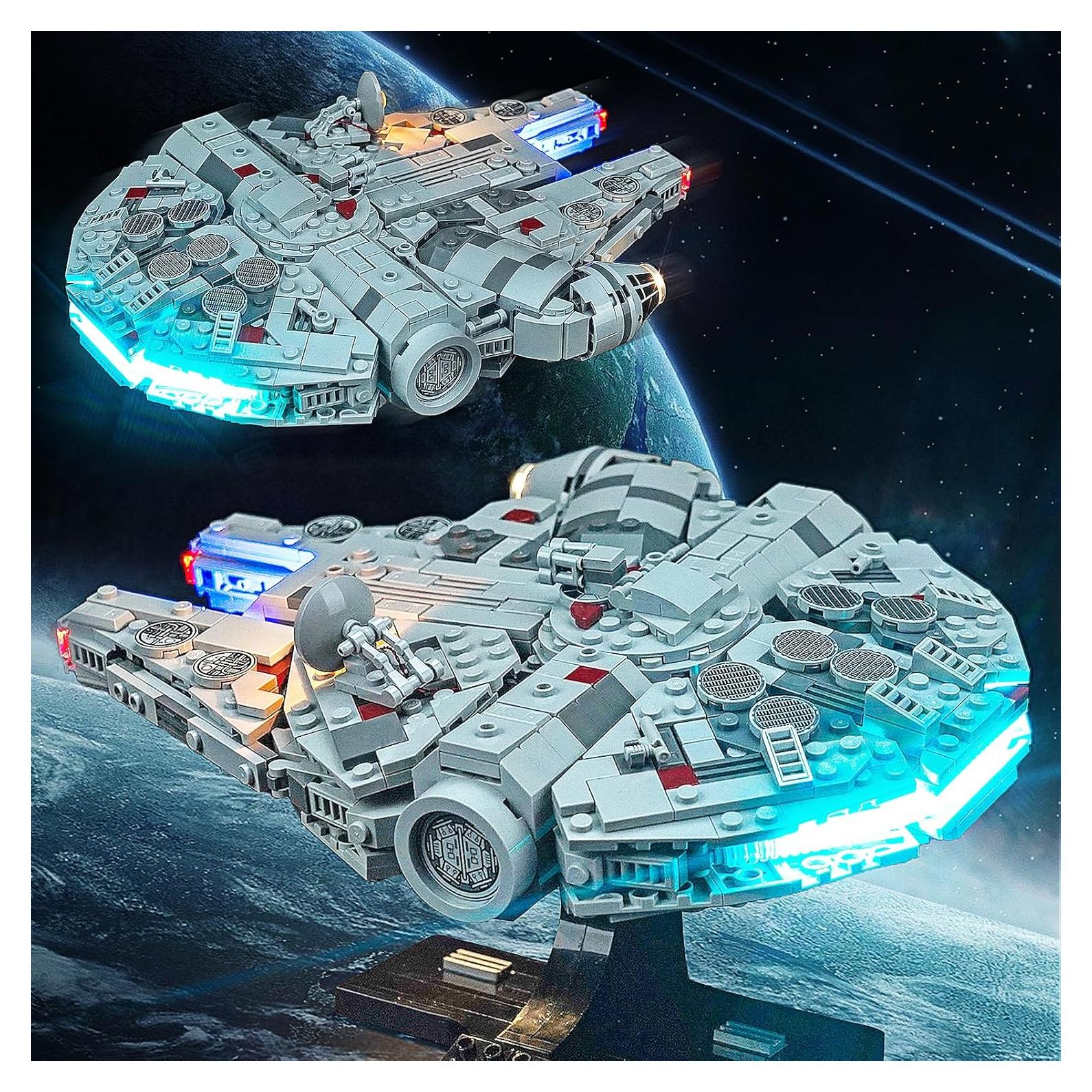 Kit de Iluminación LED Brickshining para Lego Millennium Falcon 75375