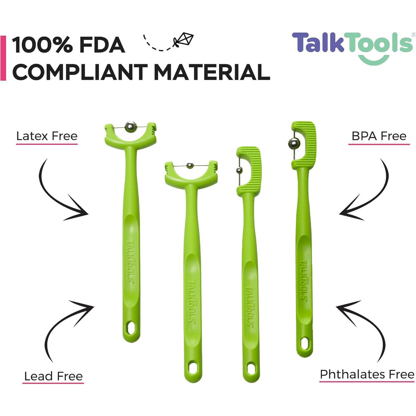 Conjunto de Herramientas Terapéuticas para Habla y Alimentación - 4 Piezas