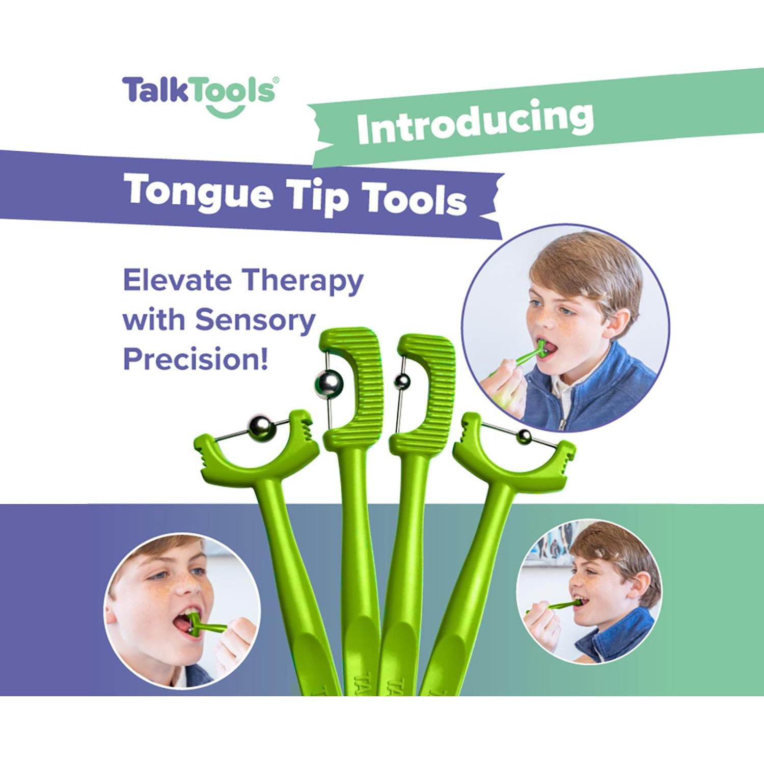 Conjunto de Herramientas Terapéuticas para Habla y Alimentación - 4 Piezas
