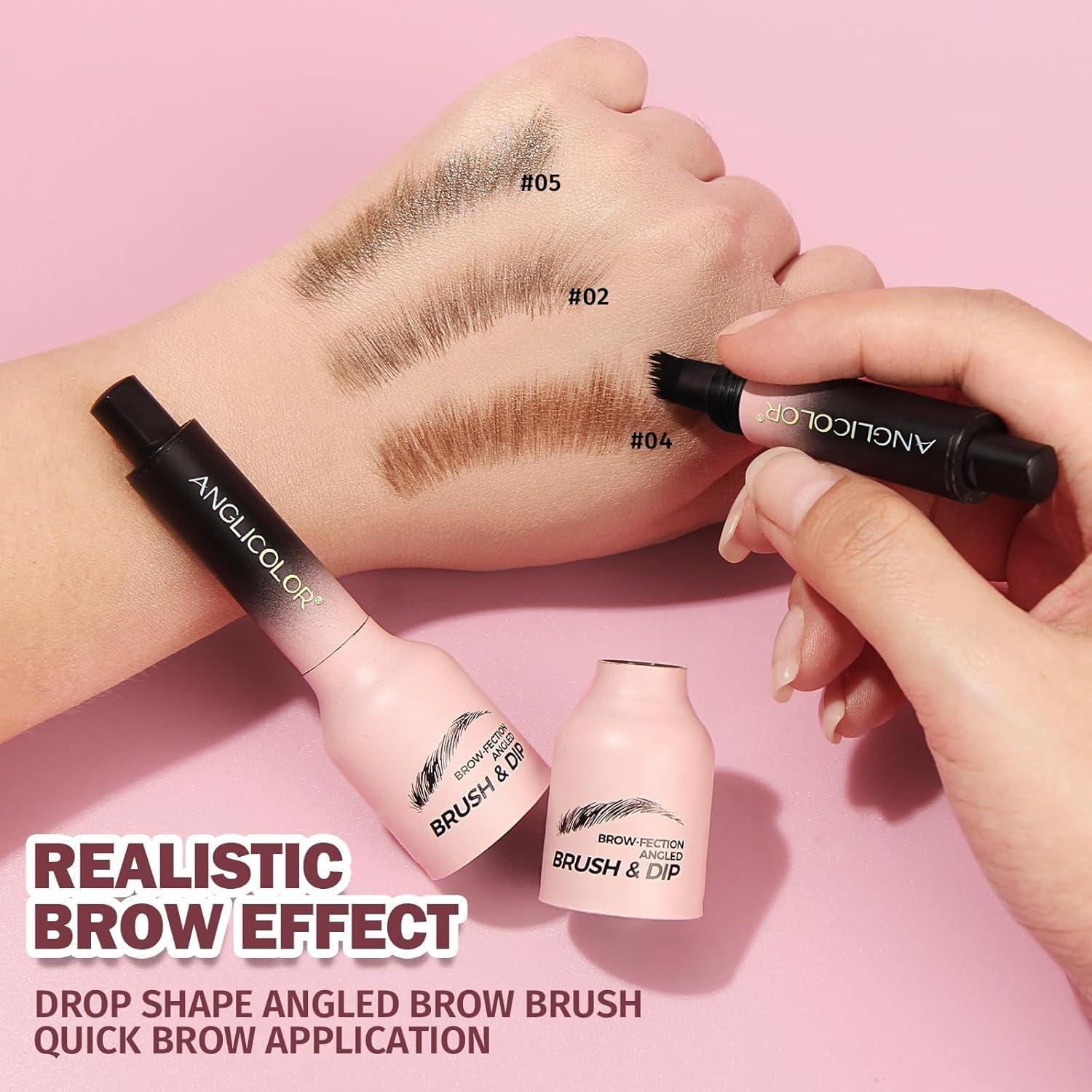 Lápiz de Microblading Anglicolor #02 Taupe, Larga Duración